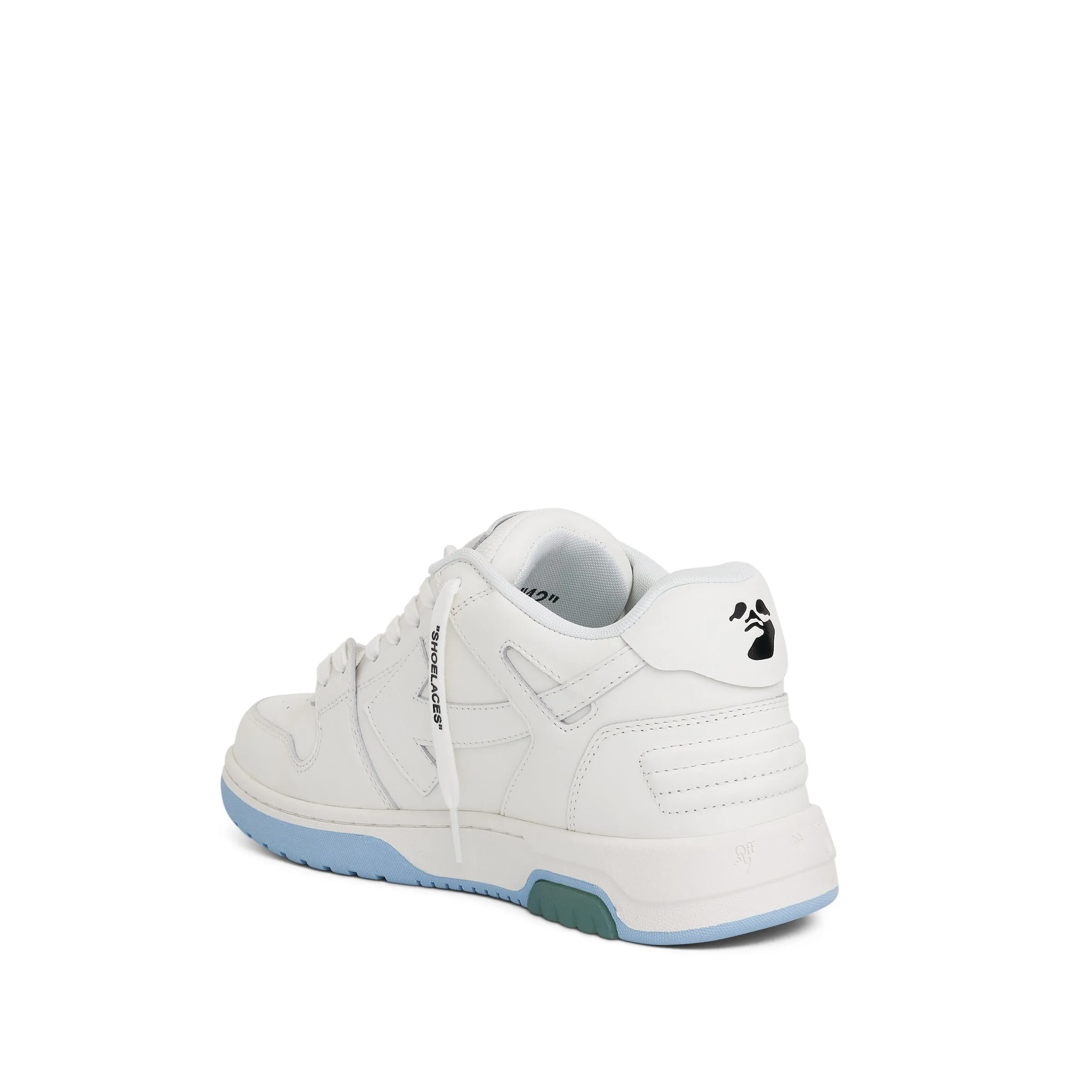 Out Of Office 'For Walking' Sneaker in White/Light Blue sold by MARAIS product image thumbnail 3