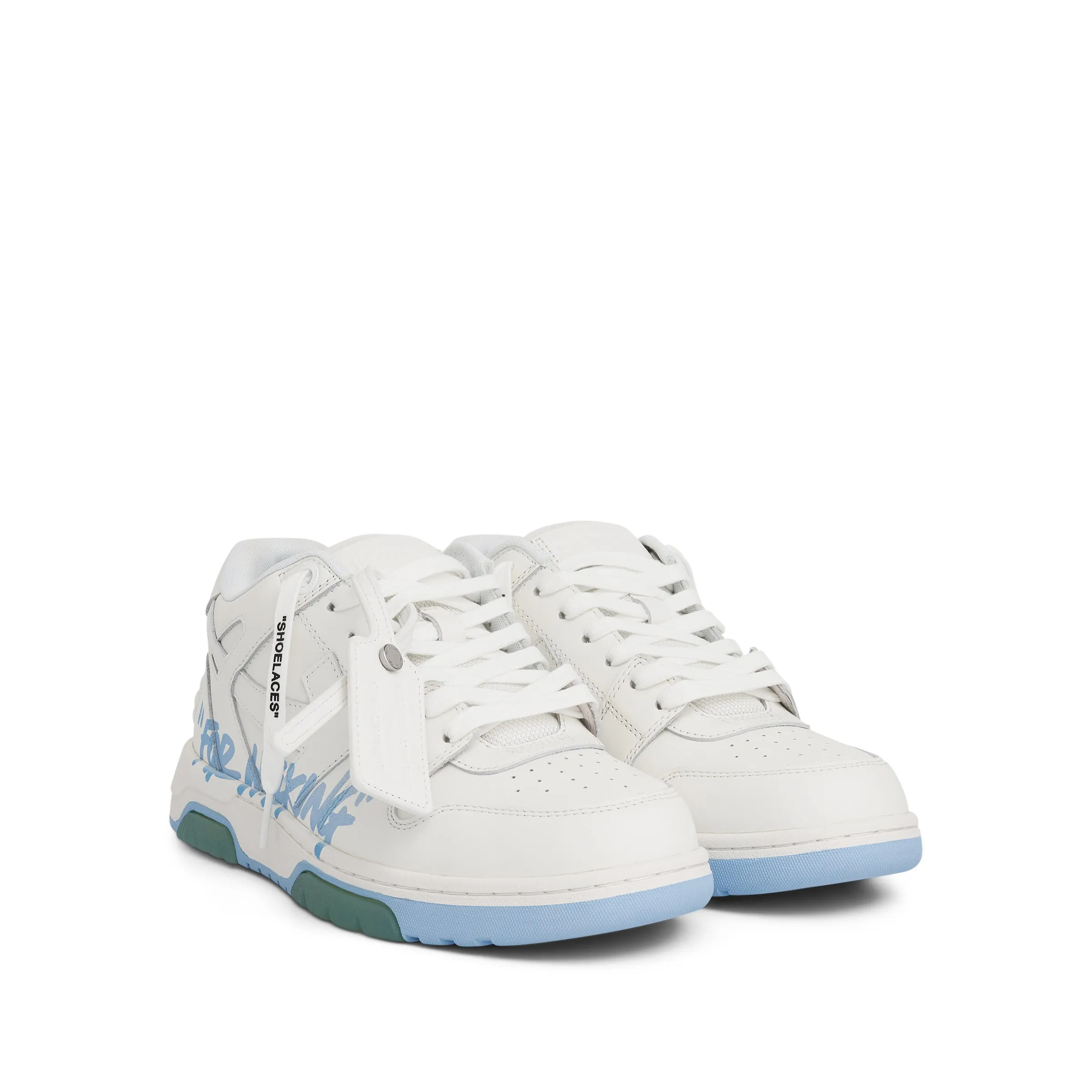 Out Of Office 'For Walking' Sneaker in White/Light Blue sold by MARAIS product image thumbnail 2