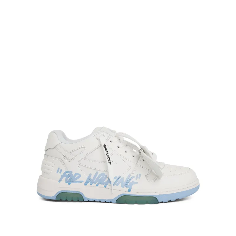 Out Of Office 'For Walking' Sneaker in White/Light Blue sold by MARAIS