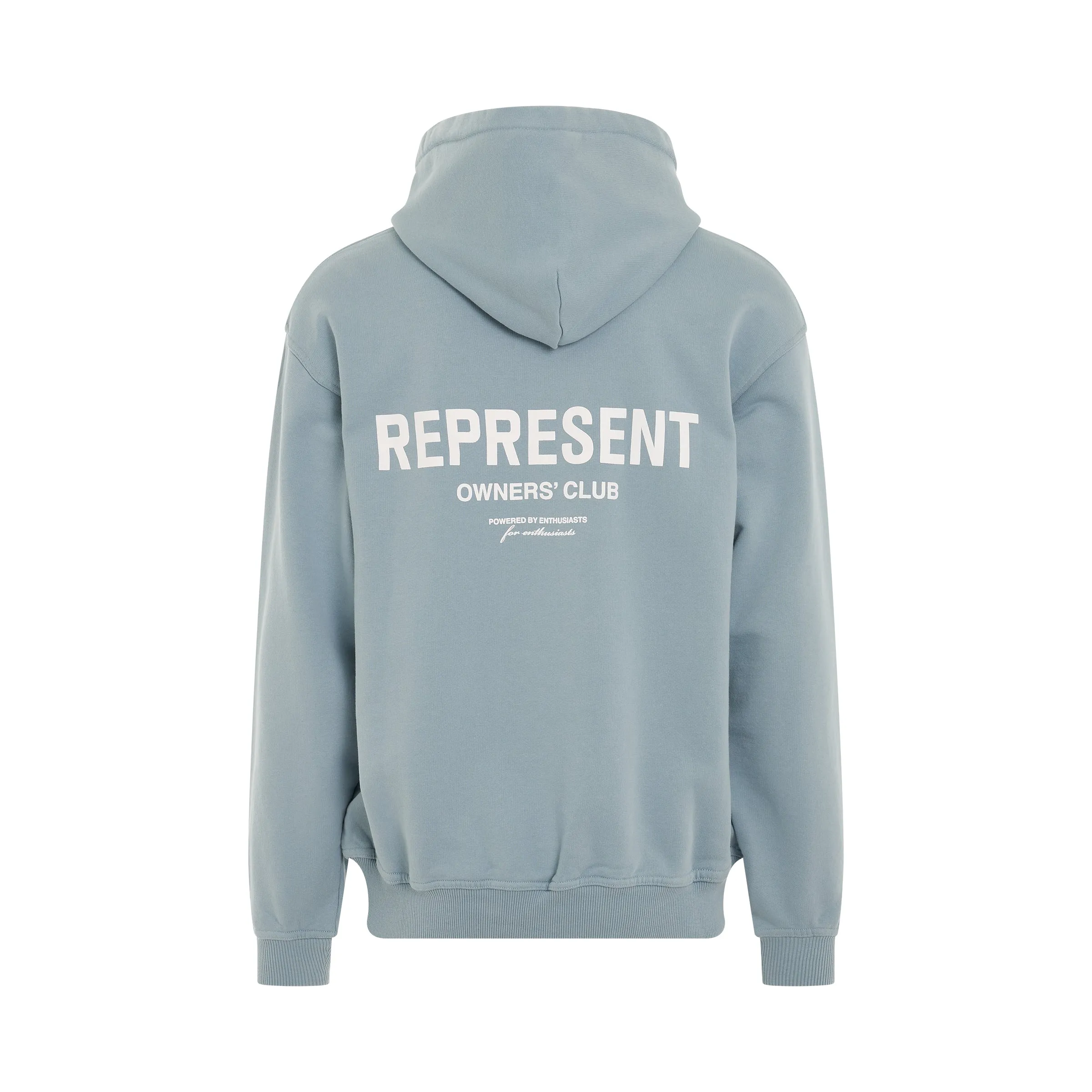 Represent Owners Club Hoodie in Powder Blue sold by MARAIS product image thumbnail 4