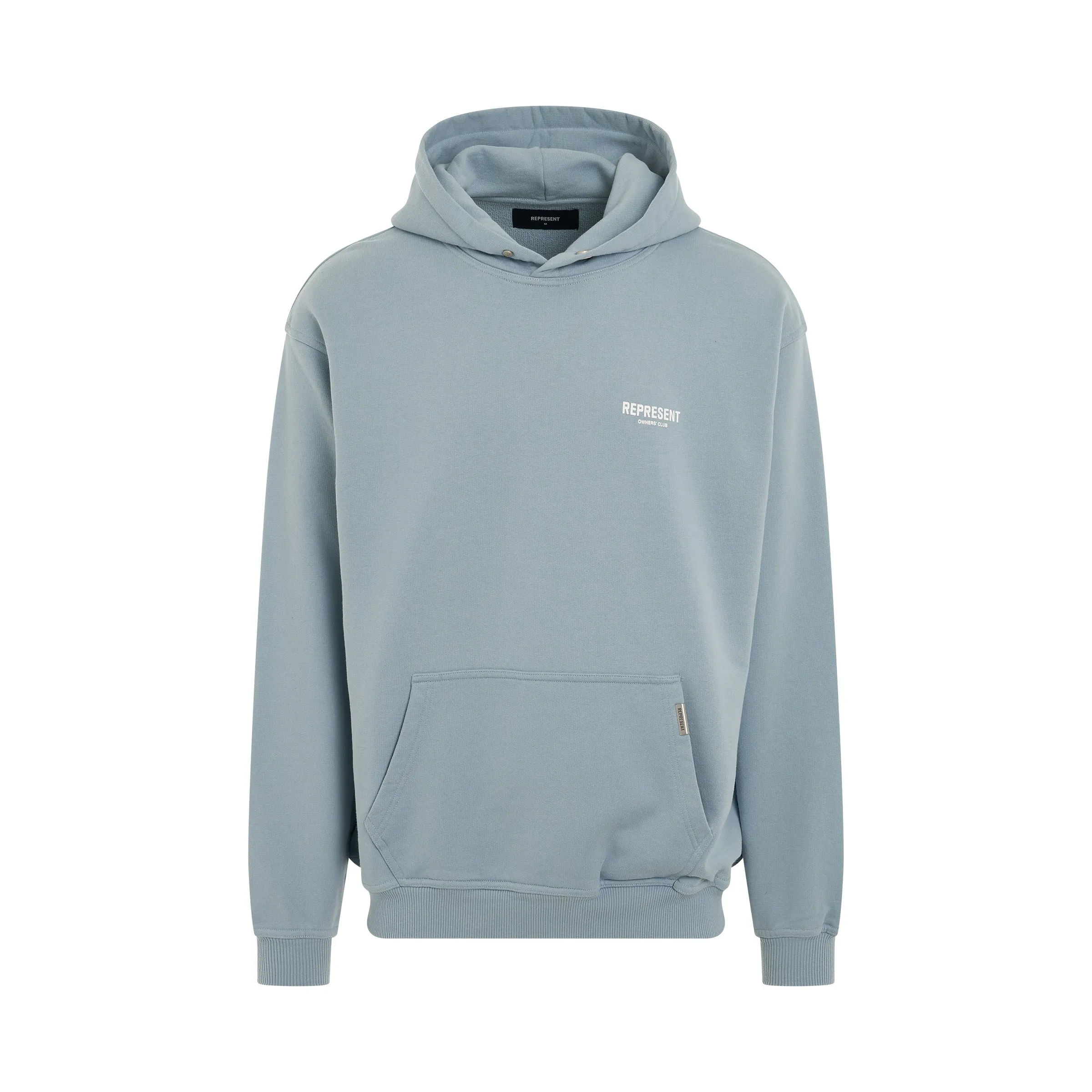 Represent Owners Club Hoodie in Powder Blue sold by MARAIS