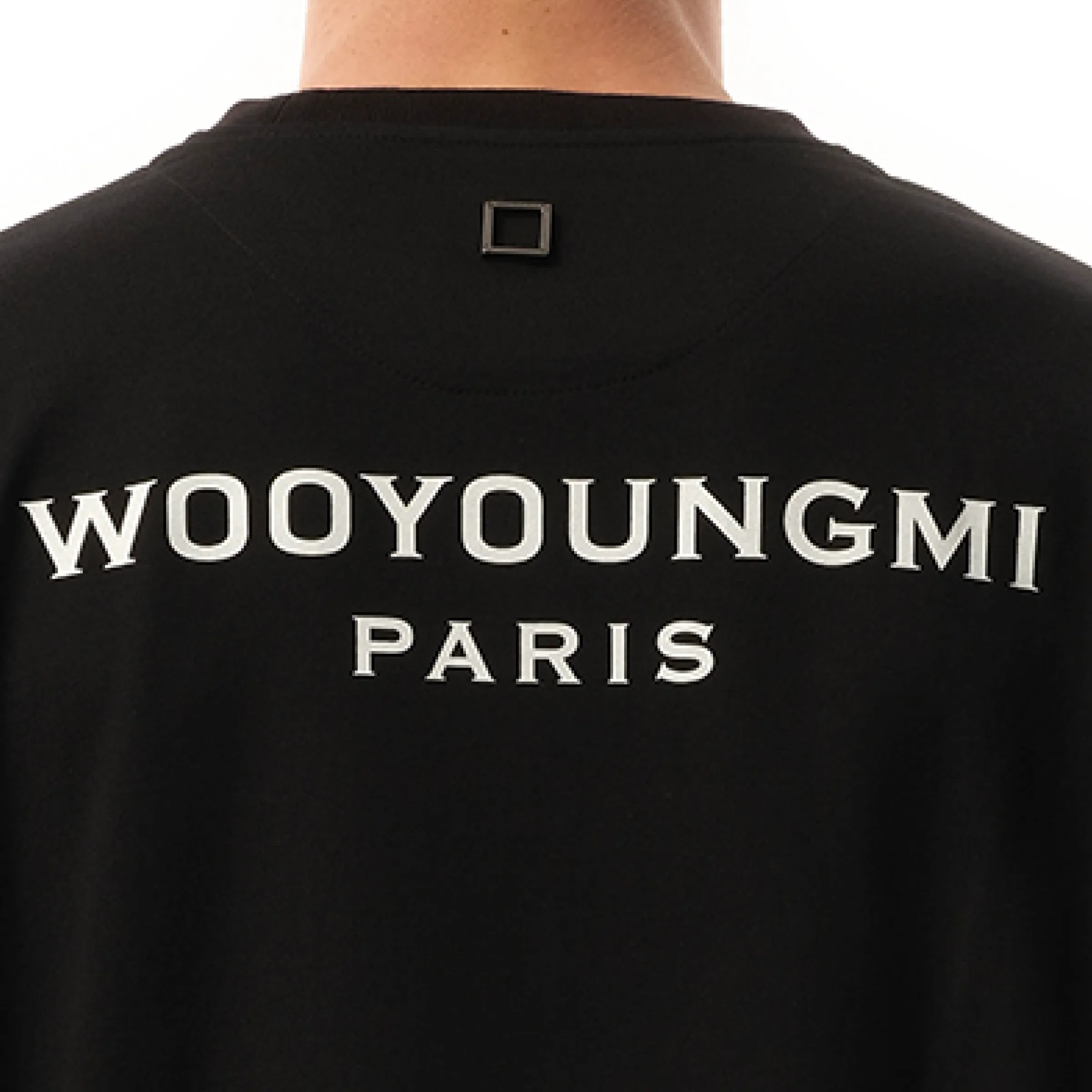 Logo Long Sleeve T-Shirt in Black sold by MARAIS product image thumbnail 3