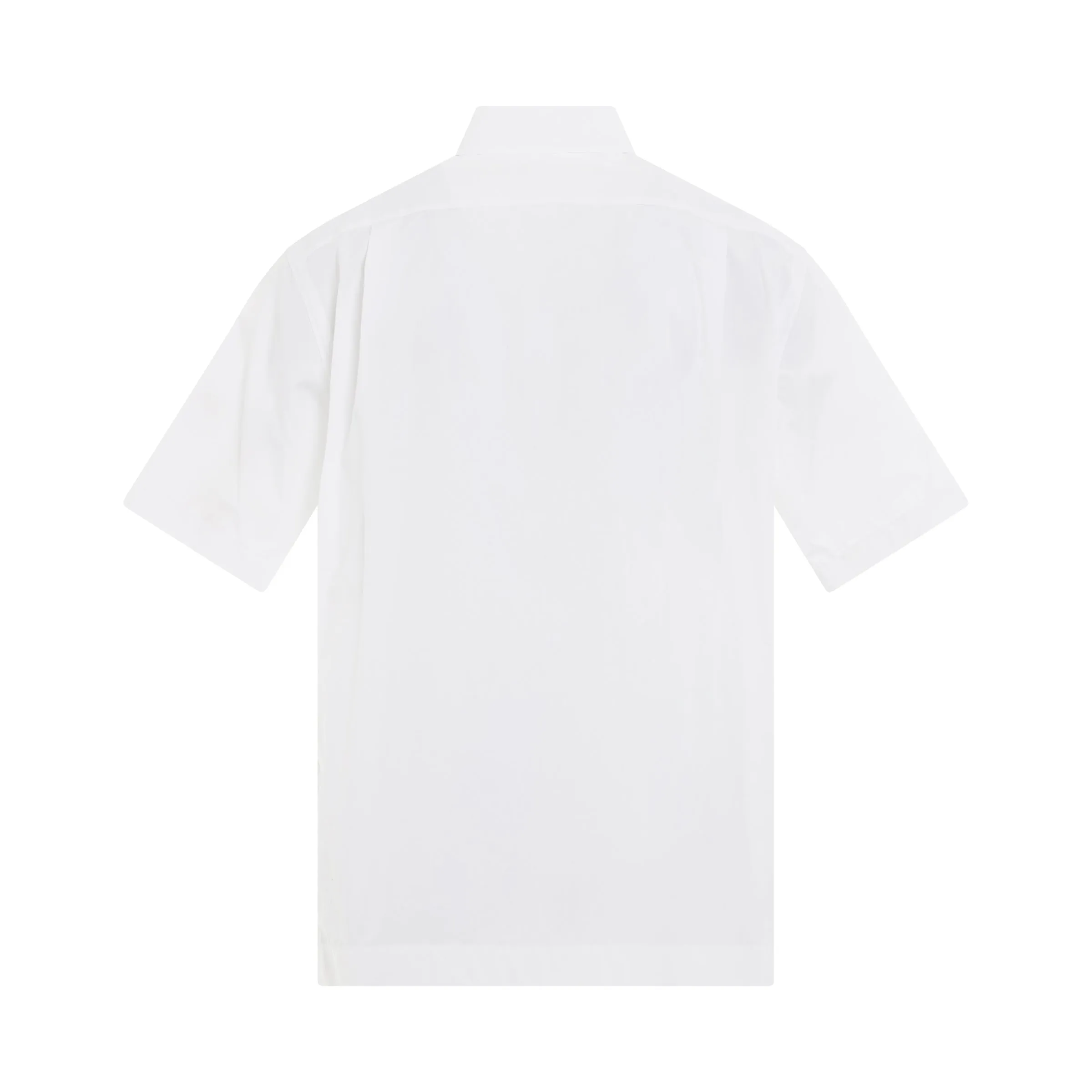 Thomas Mason Cotton Poplin Shirt in White sold by MARAIS product image thumbnail 4