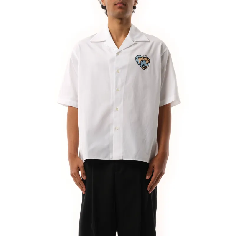 Qixi Hawaiian Shirt in White sold by MARAIS
