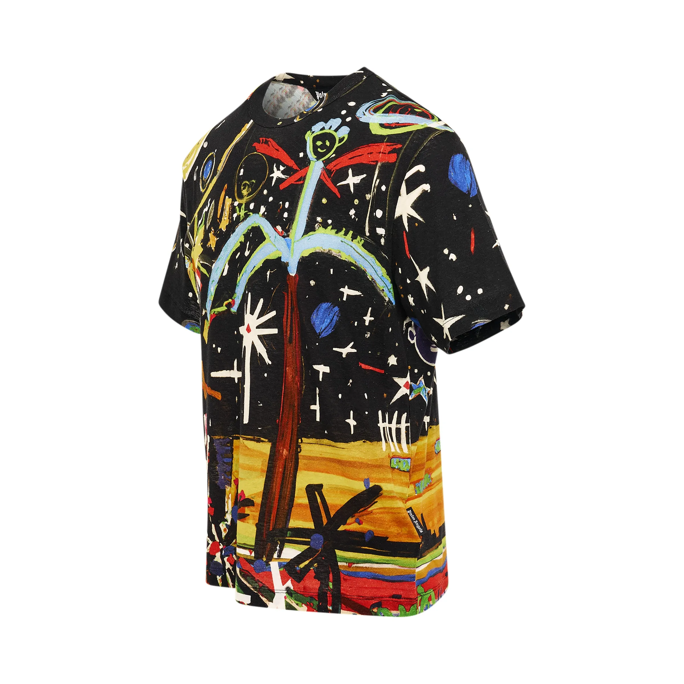 Starry Night Print T-Shirt in Black sold by MARAIS product image thumbnail 2