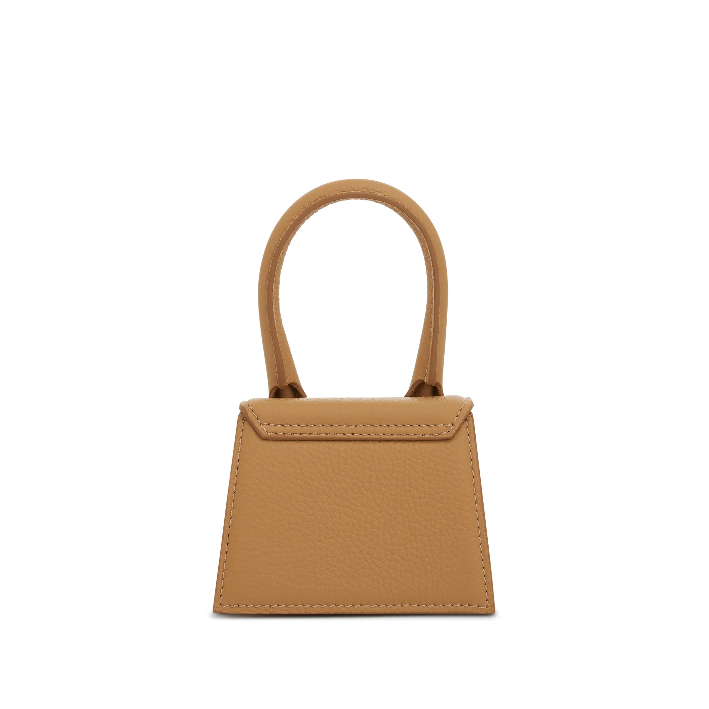 Le Chiquito Mini Grained Leather Bag in Camel sold by MARAIS product image thumbnail 3