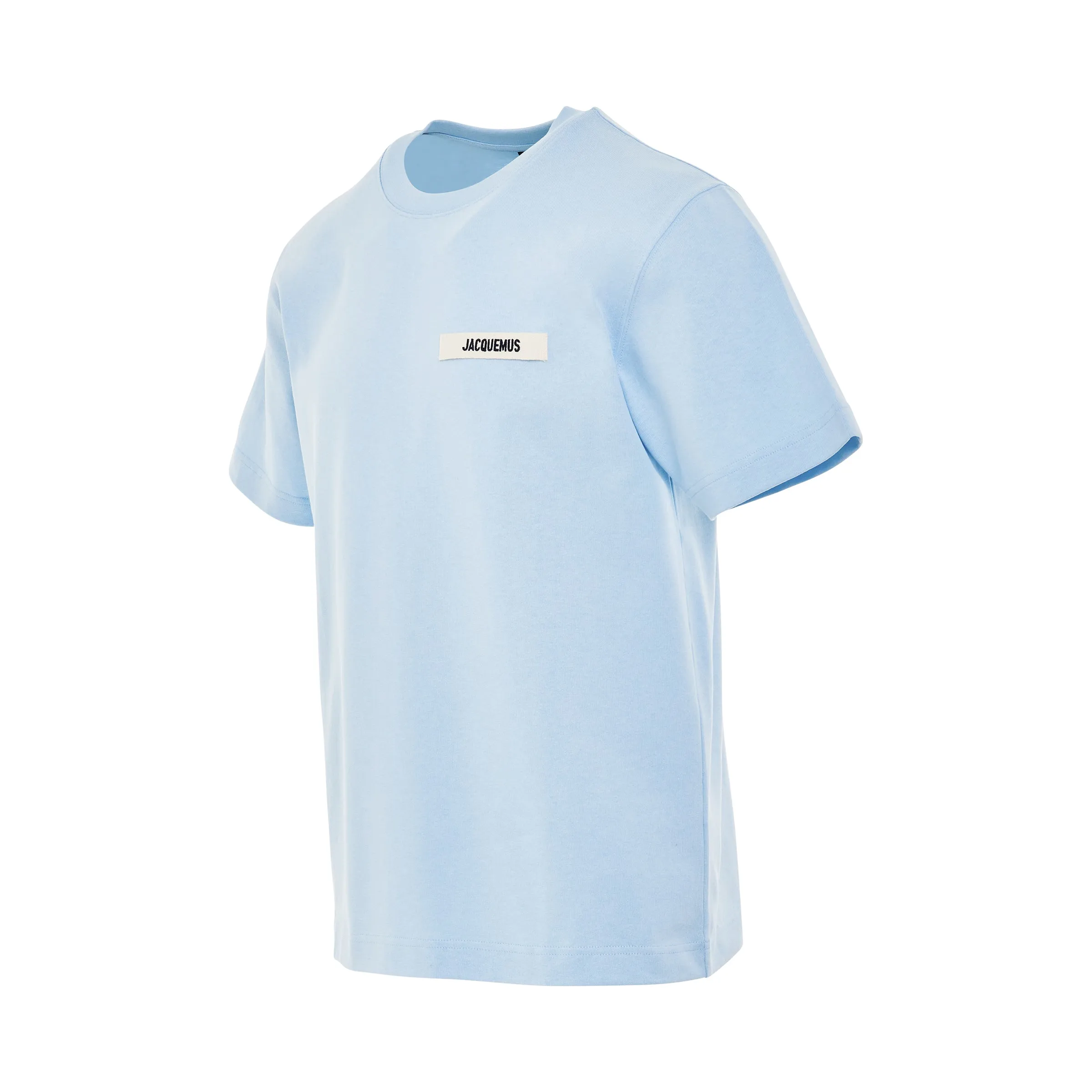 Gros Grain Logo T-Shirt in Light Blue sold by MARAIS product image thumbnail 2