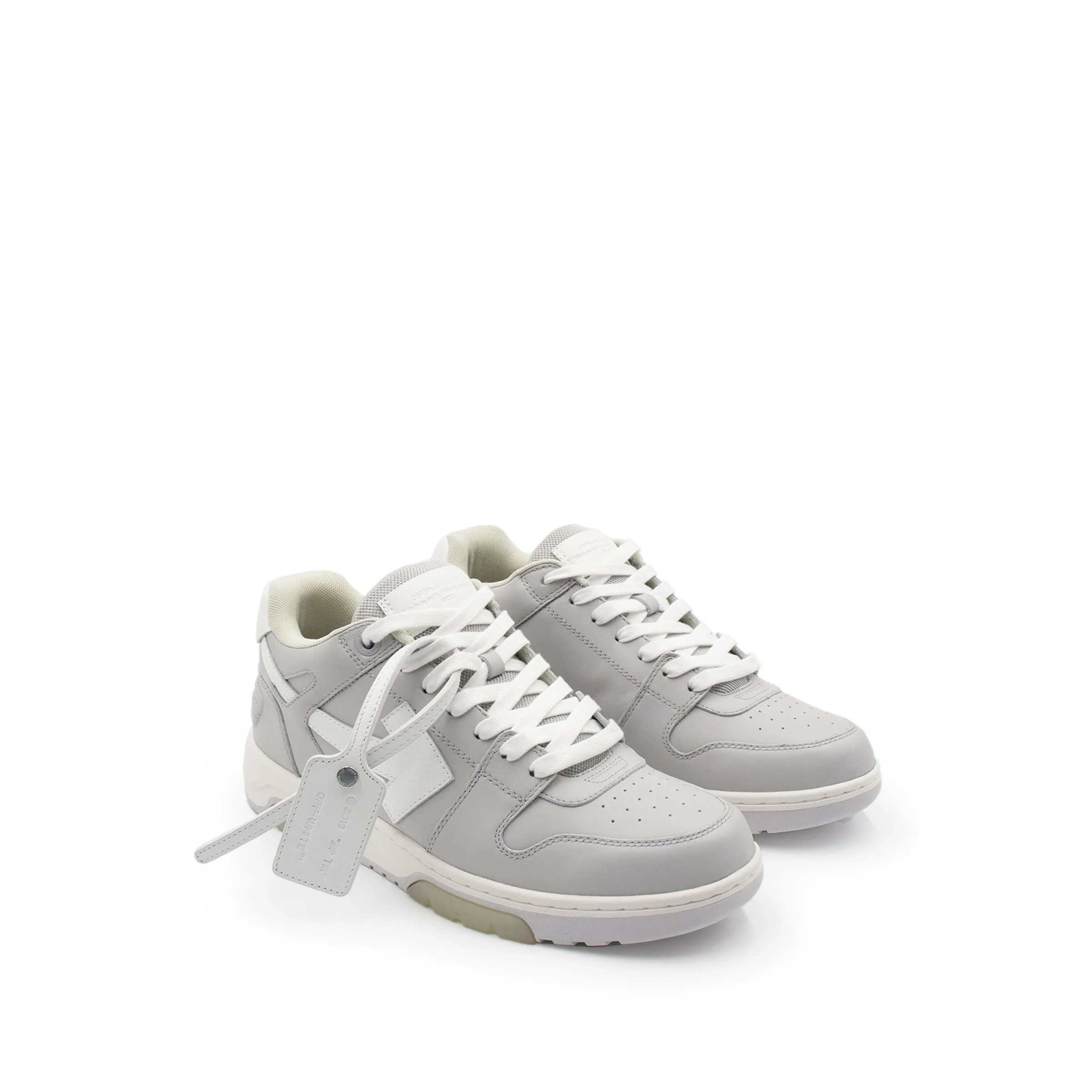 Out Of Office Calf Leather Sneaker in Light Grey sold by MARAIS product image thumbnail 2