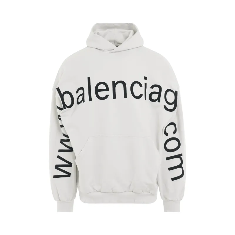 Bal.Com Oversized Hoodie in Dirty White sold by MARAIS