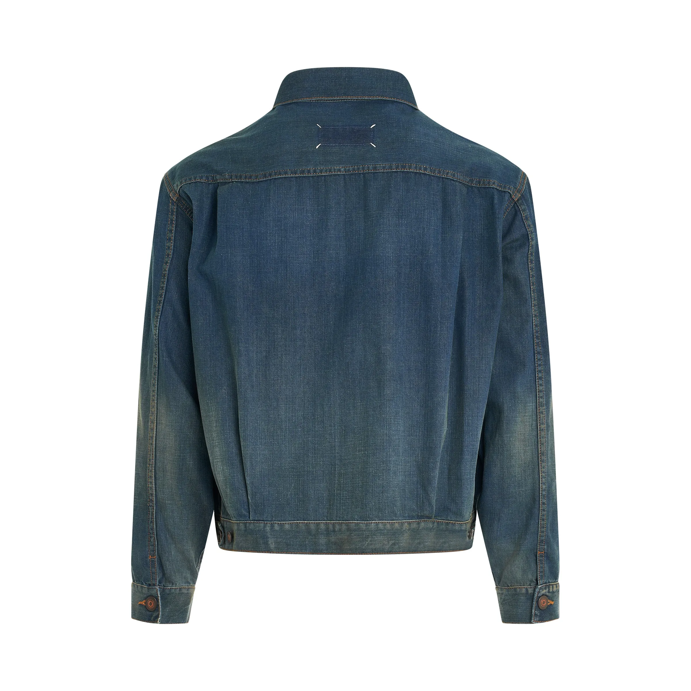 American Classic Denim Jacket in Indigo sold by MARAIS product image thumbnail 4