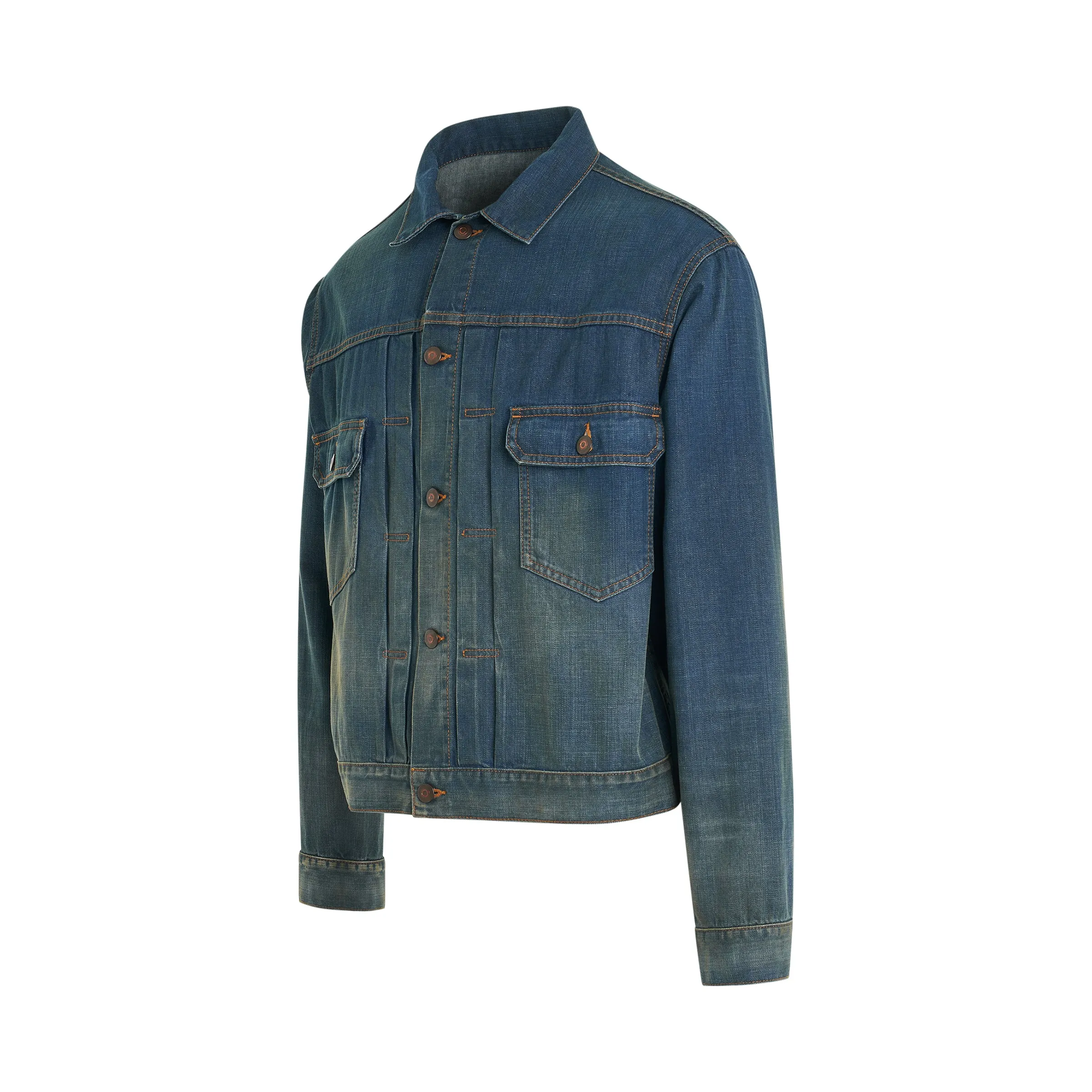 American Classic Denim Jacket in Indigo sold by MARAIS product image thumbnail 2
