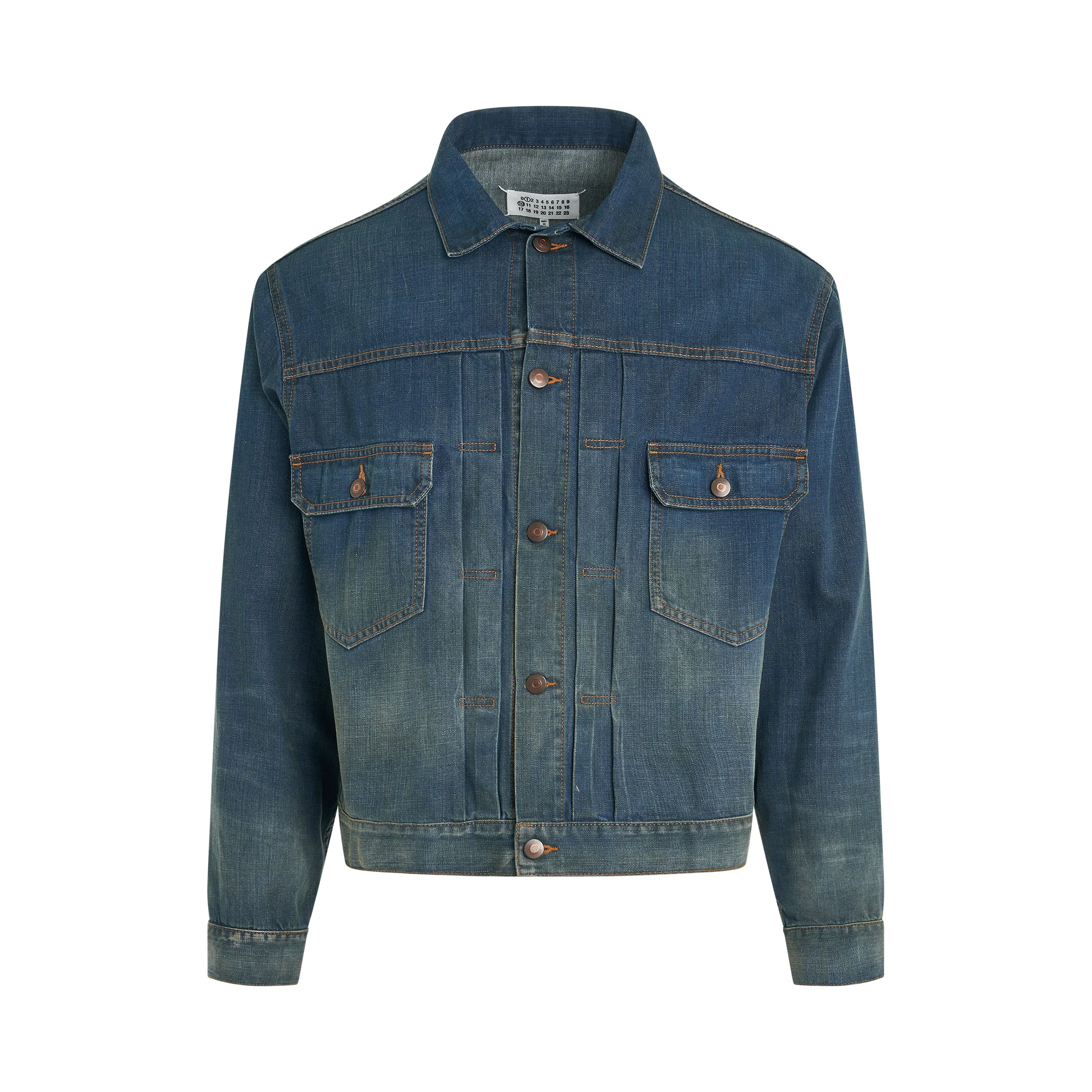 American Classic Denim Jacket in Indigo sold by MARAIS