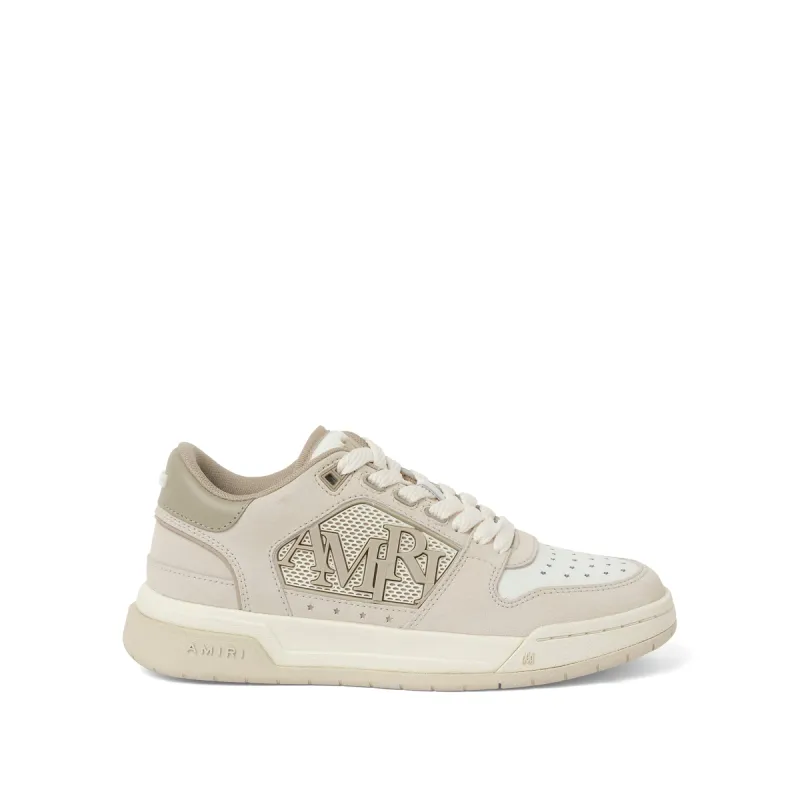 Suede Classic Low Sneaker in Birch sold by MARAIS