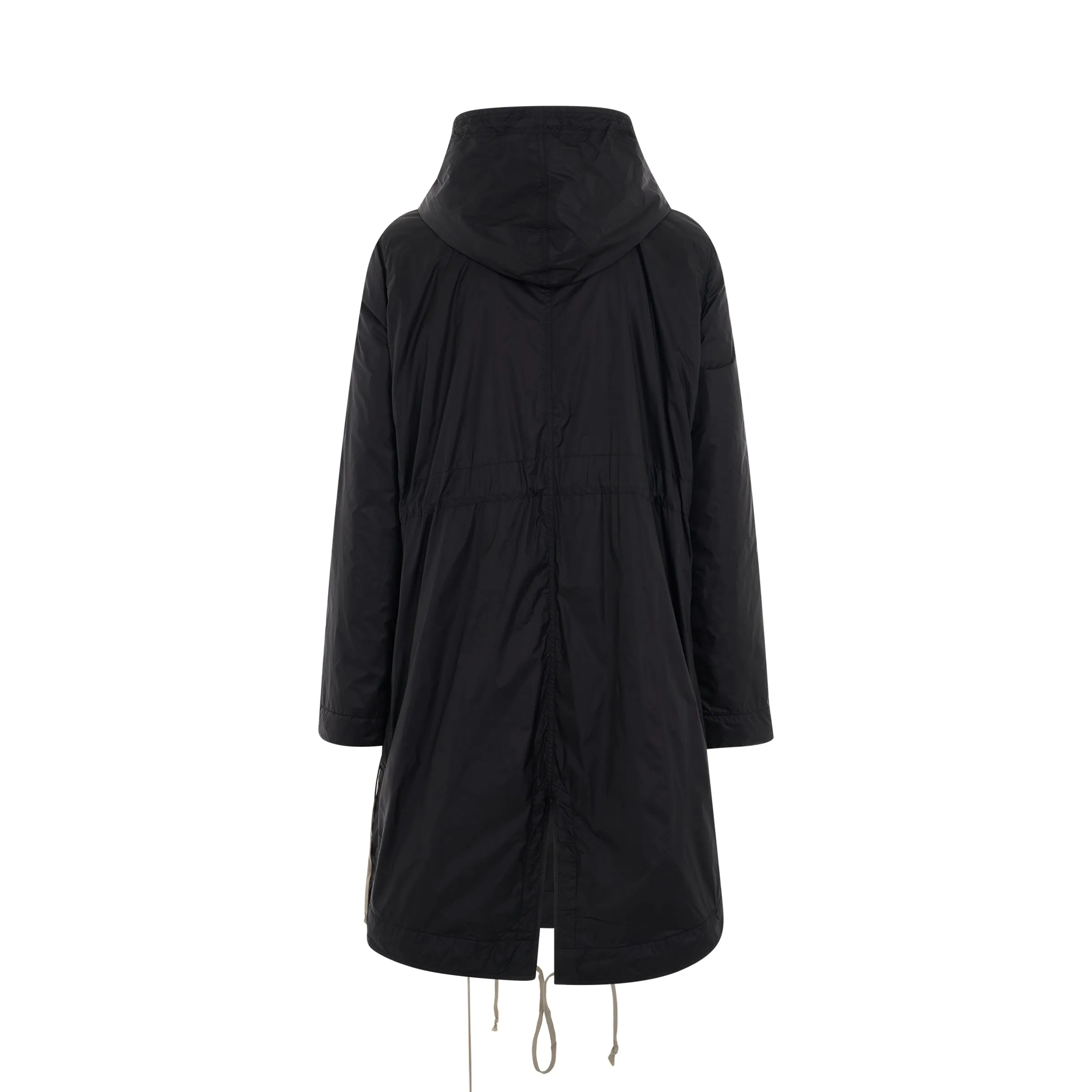 DRKSHDW Fishtail Padded Coat in Black sold by MARAIS product image thumbnail 4