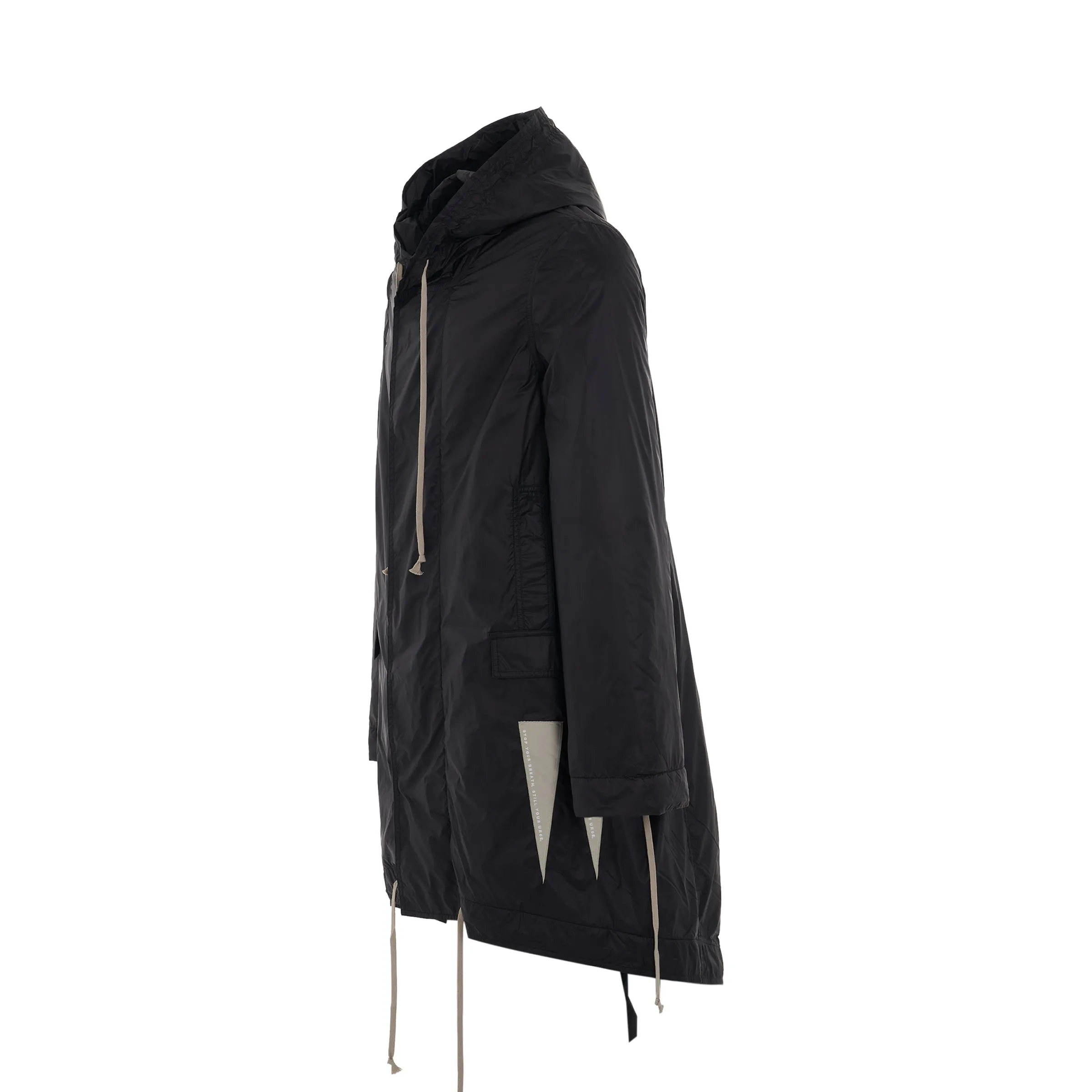 DRKSHDW Fishtail Padded Coat in Black sold by MARAIS product image thumbnail 2