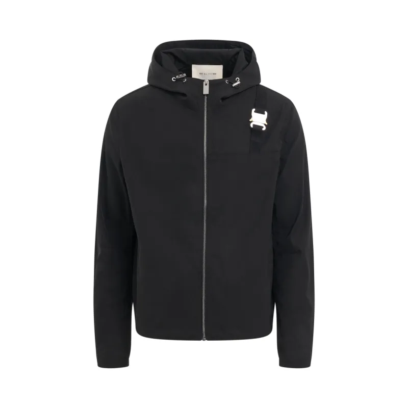 Buckle Windbreaker in Black sold by MARAIS