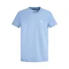 Classic Fit Flock T-Shirt in Blue/White sold by MARAIS