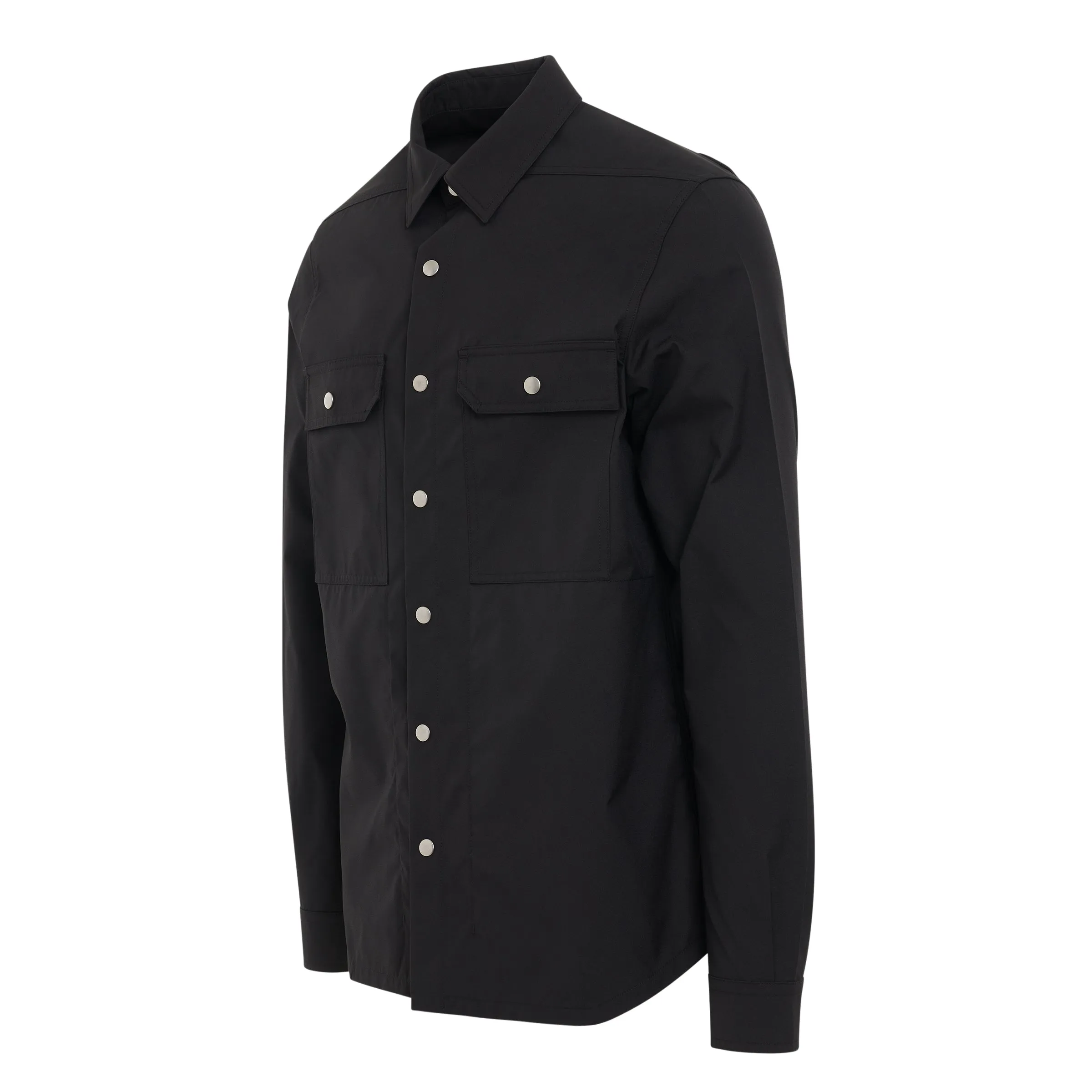 Woven Outershirt Jacket in Black sold by MARAIS product image thumbnail 2