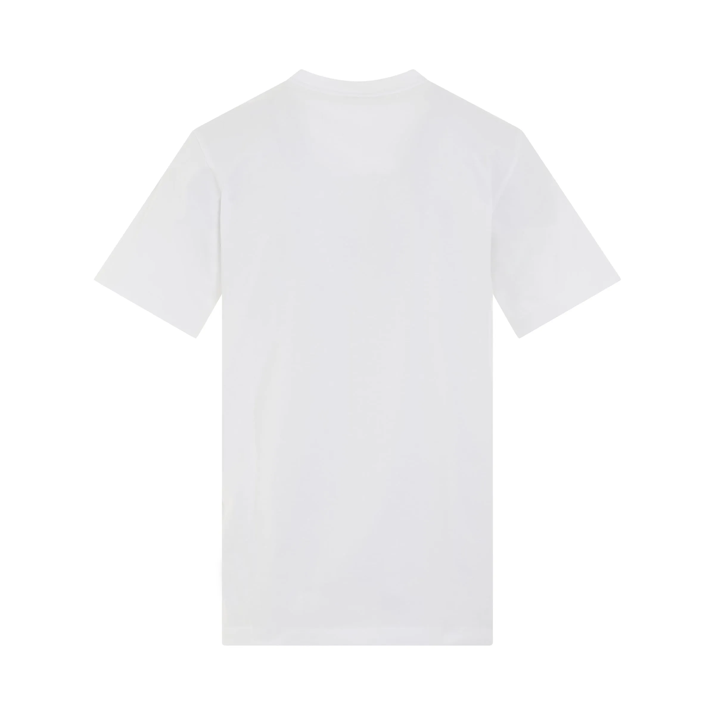 Printed Logo Crewneck T-Shirt in Lily White sold by MARAIS product image thumbnail 4