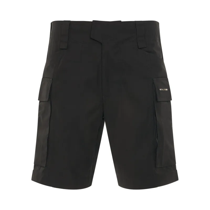 Tactical Shorts in Black sold by MARAIS
