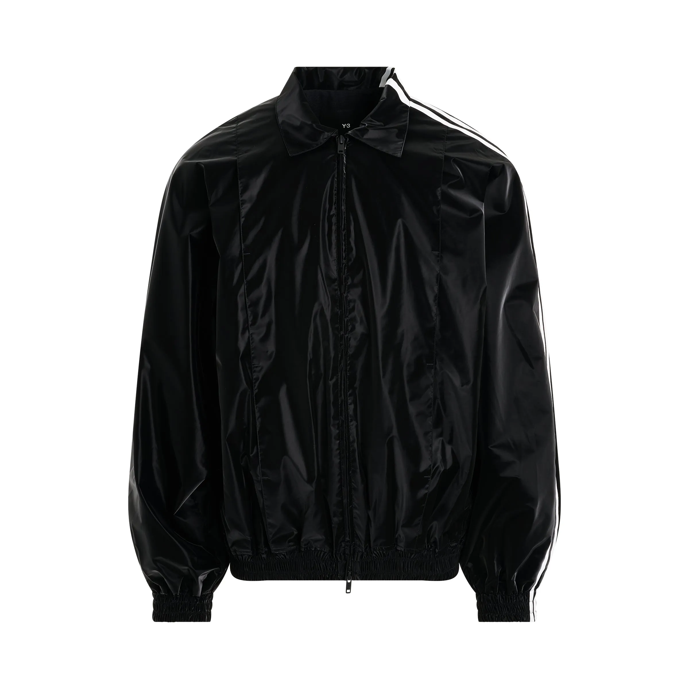 3 Stripe Windbreaker in Black sold by MARAIS