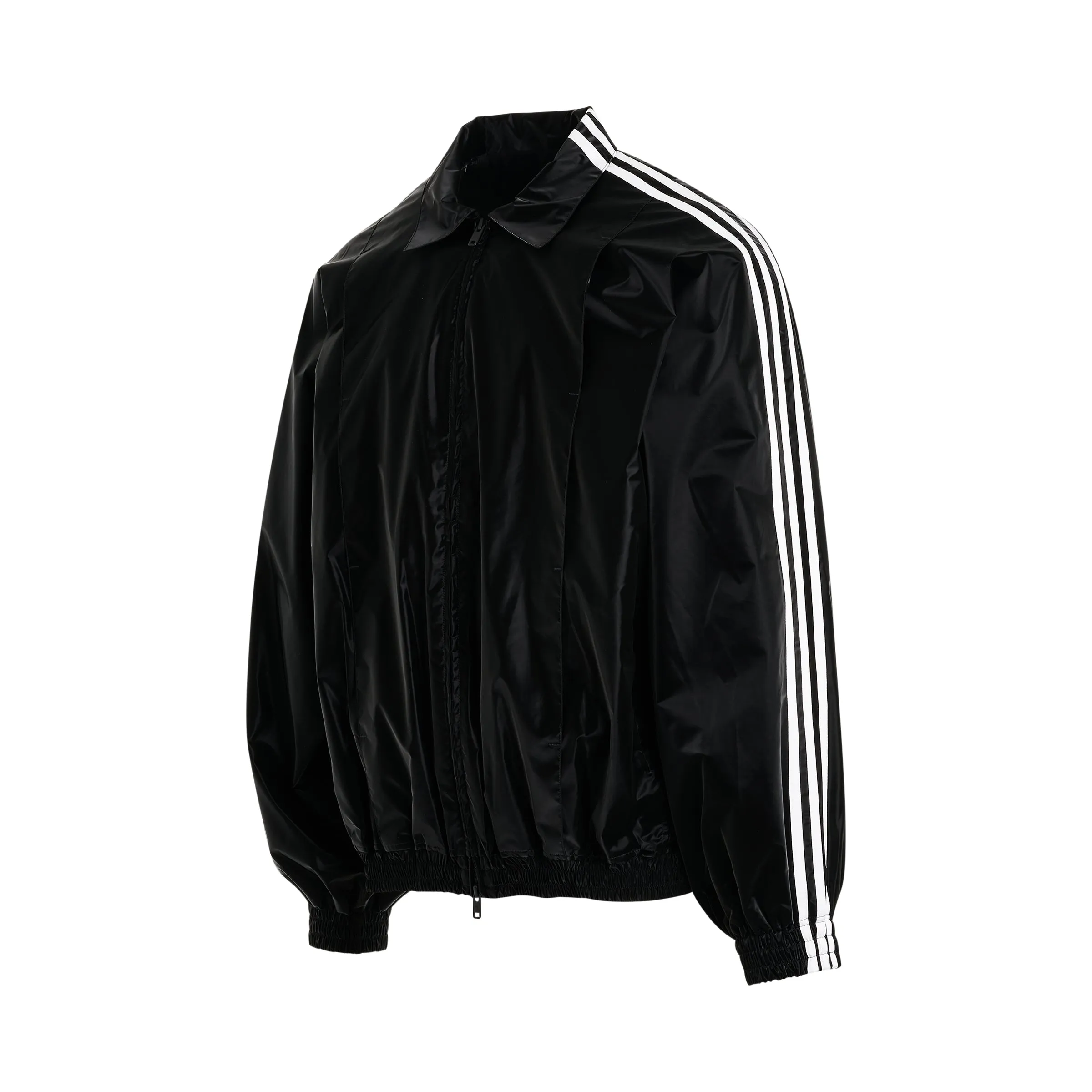3 Stripe Windbreaker in Black sold by MARAIS product image thumbnail 2