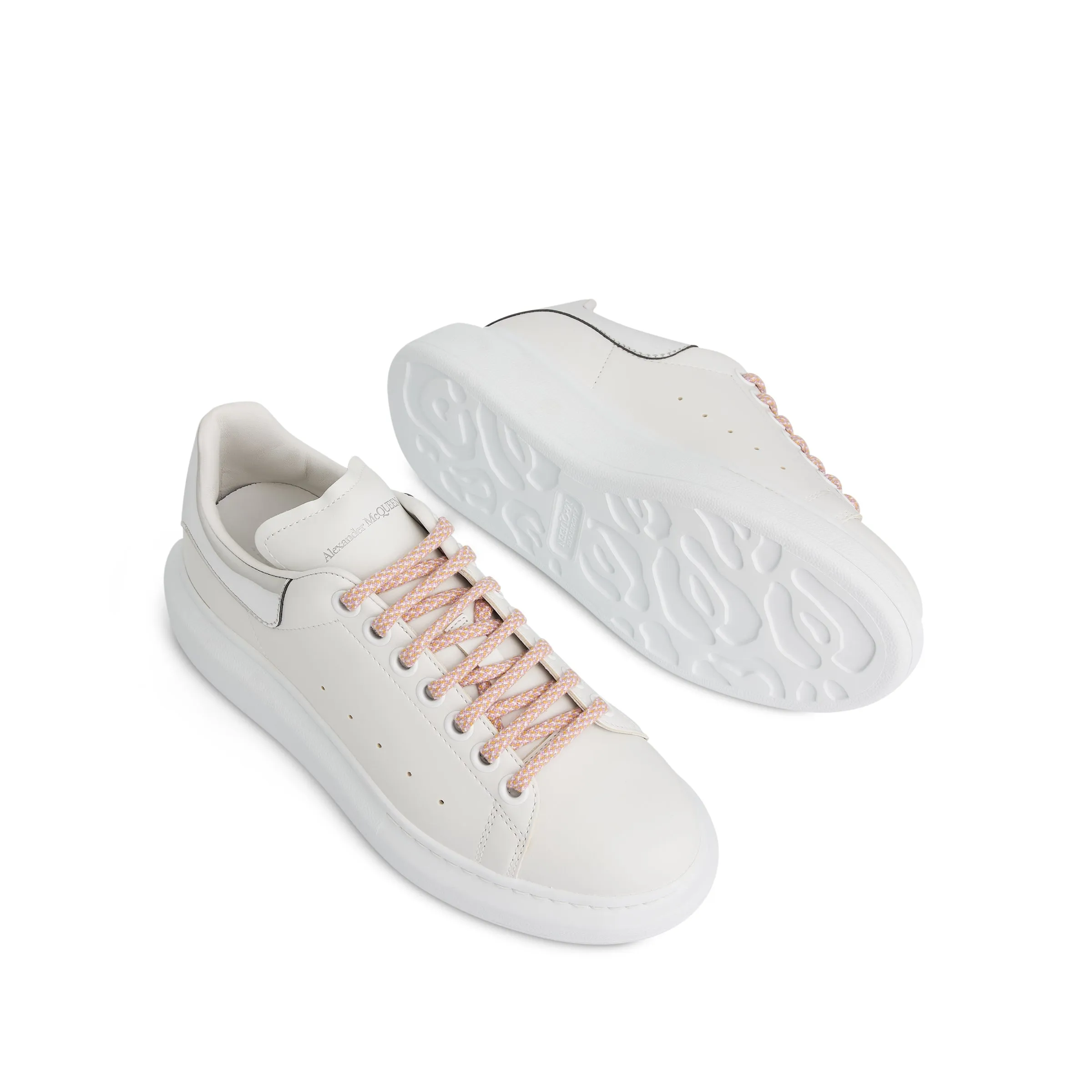 Larry Oversized Sneaker in White/Silver sold by MARAIS product image thumbnail 4