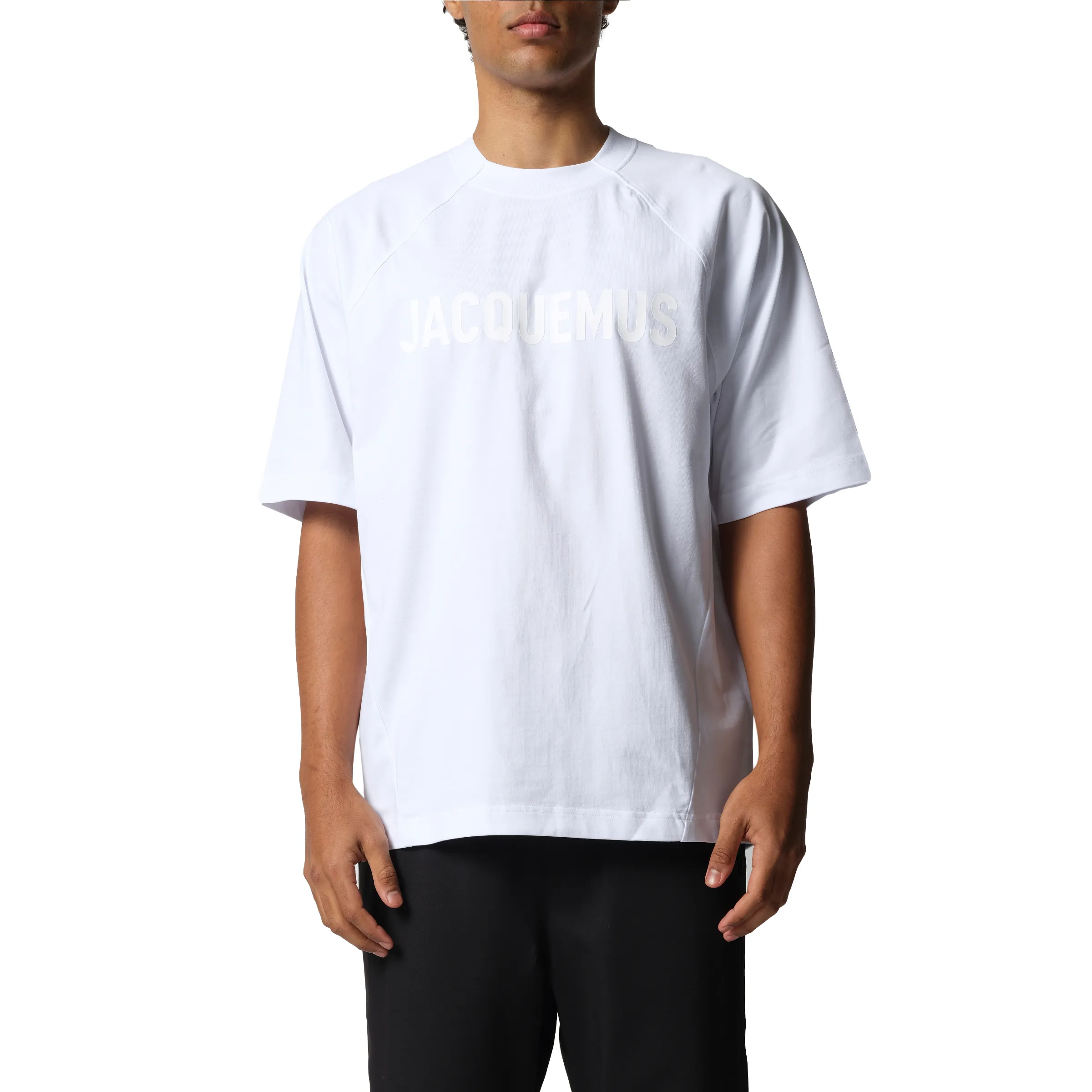 Le T-Shirt Typo in White sold by MARAIS