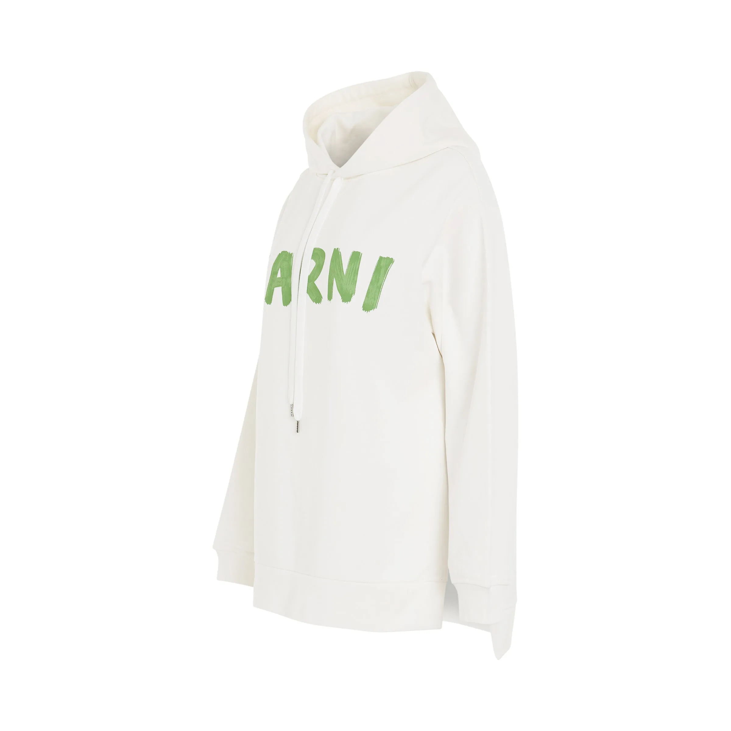 Logo Printed Hoodie in White sold by MARAIS product image thumbnail 2