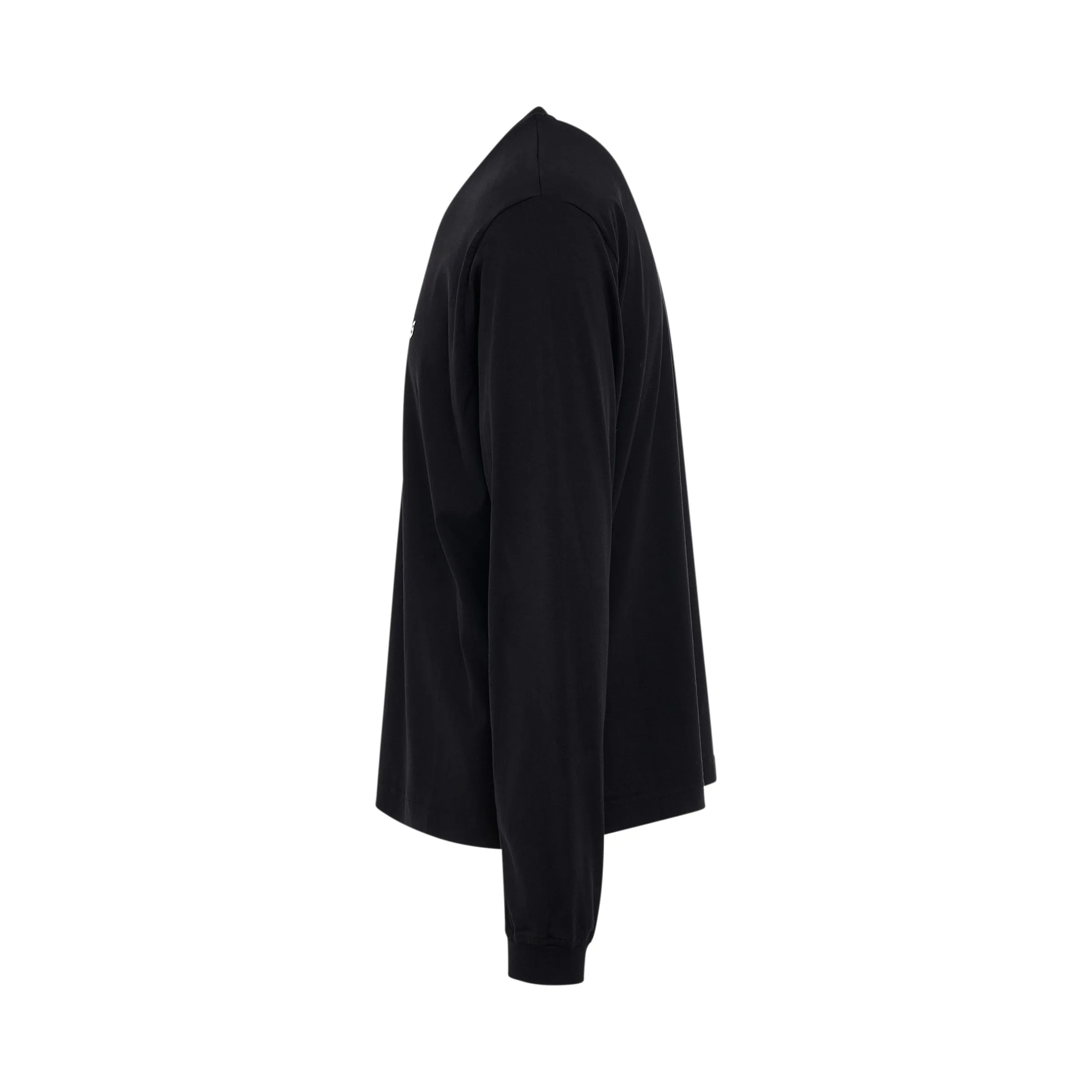 Classic Logo Slim Long-sleeves T-Shirt in Black sold by MARAIS product image thumbnail 3