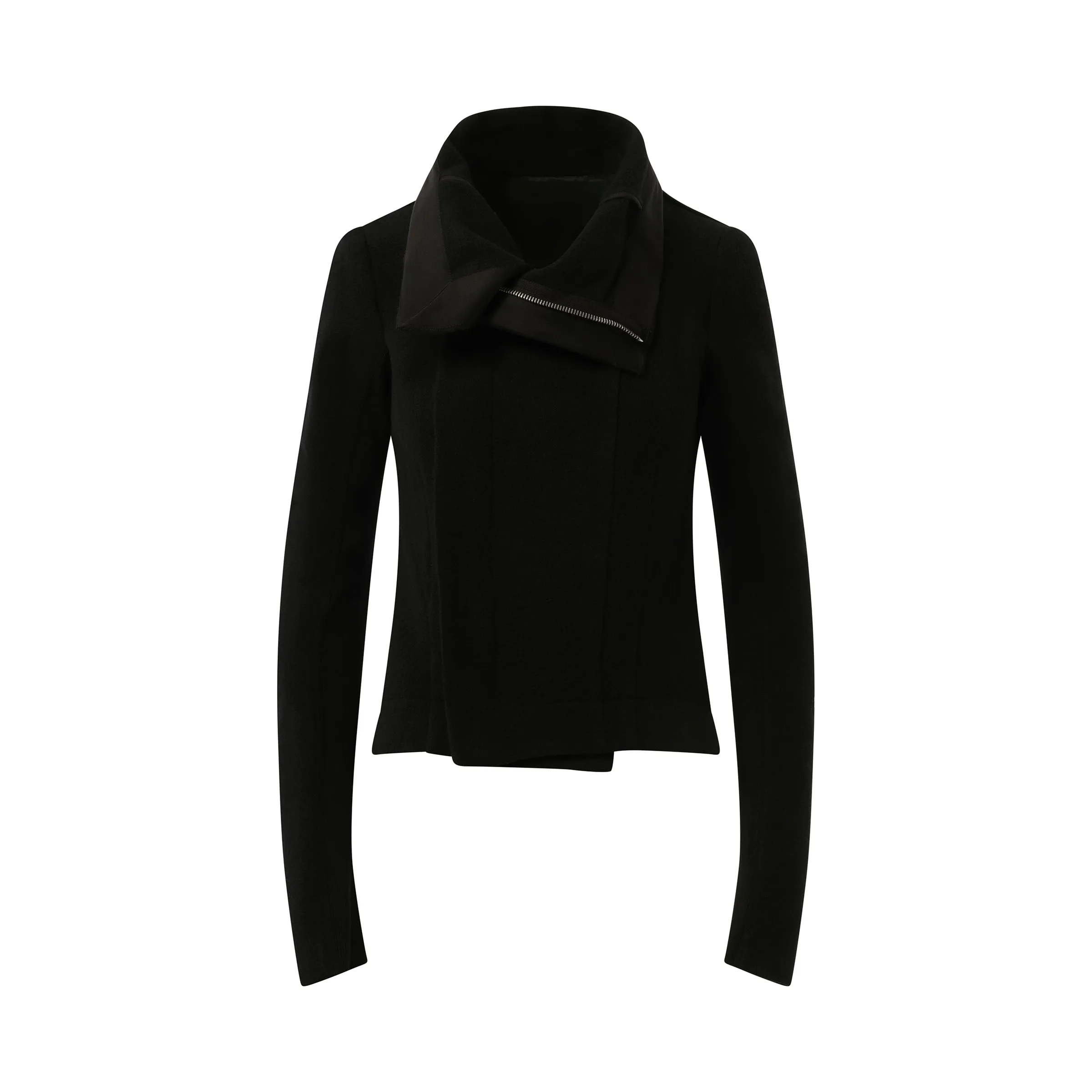 Naska Biker Wool Jacket in Black sold by MARAIS product image thumbnail 2