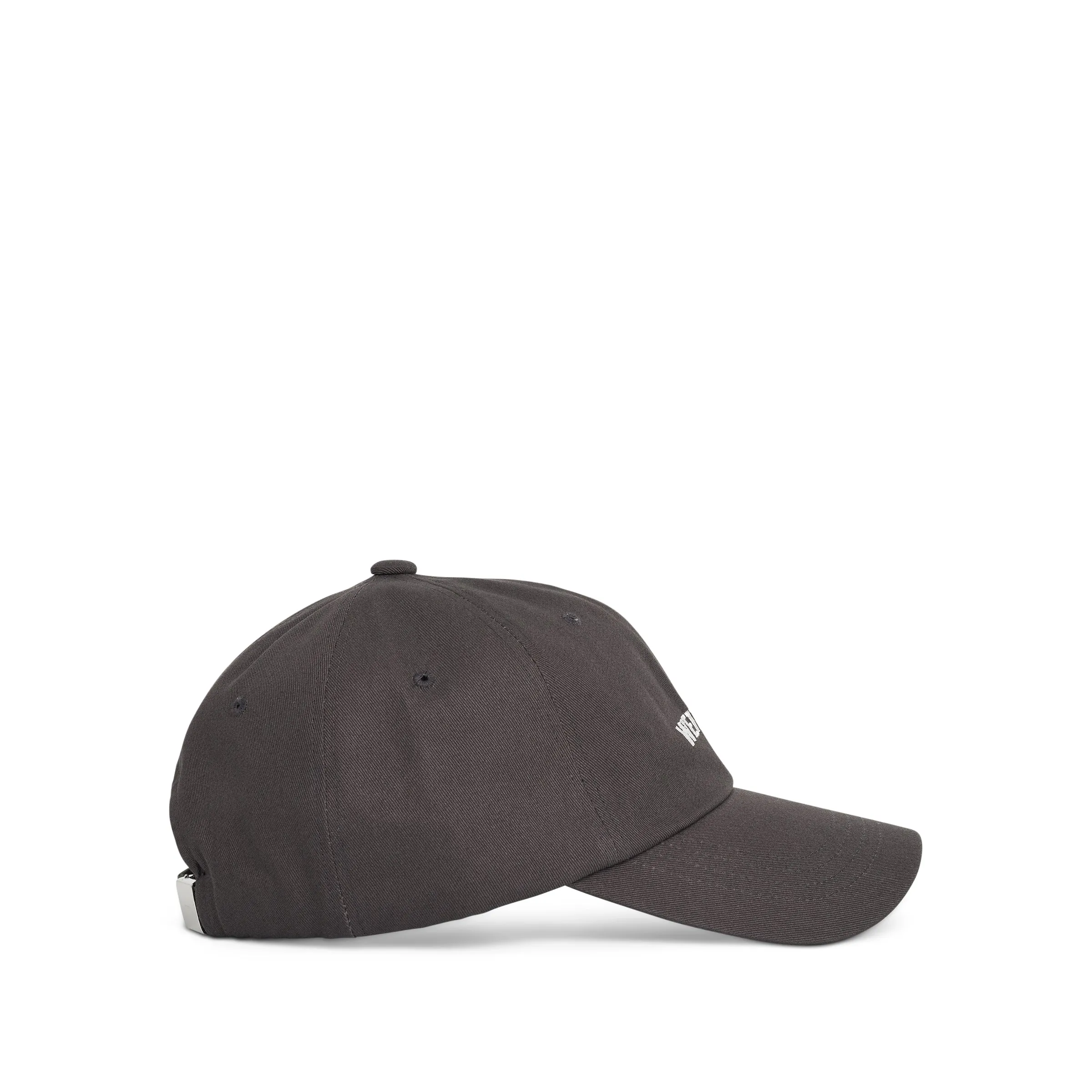 Basic Small Logo Cap in Charcoal sold by MARAIS product image thumbnail 2