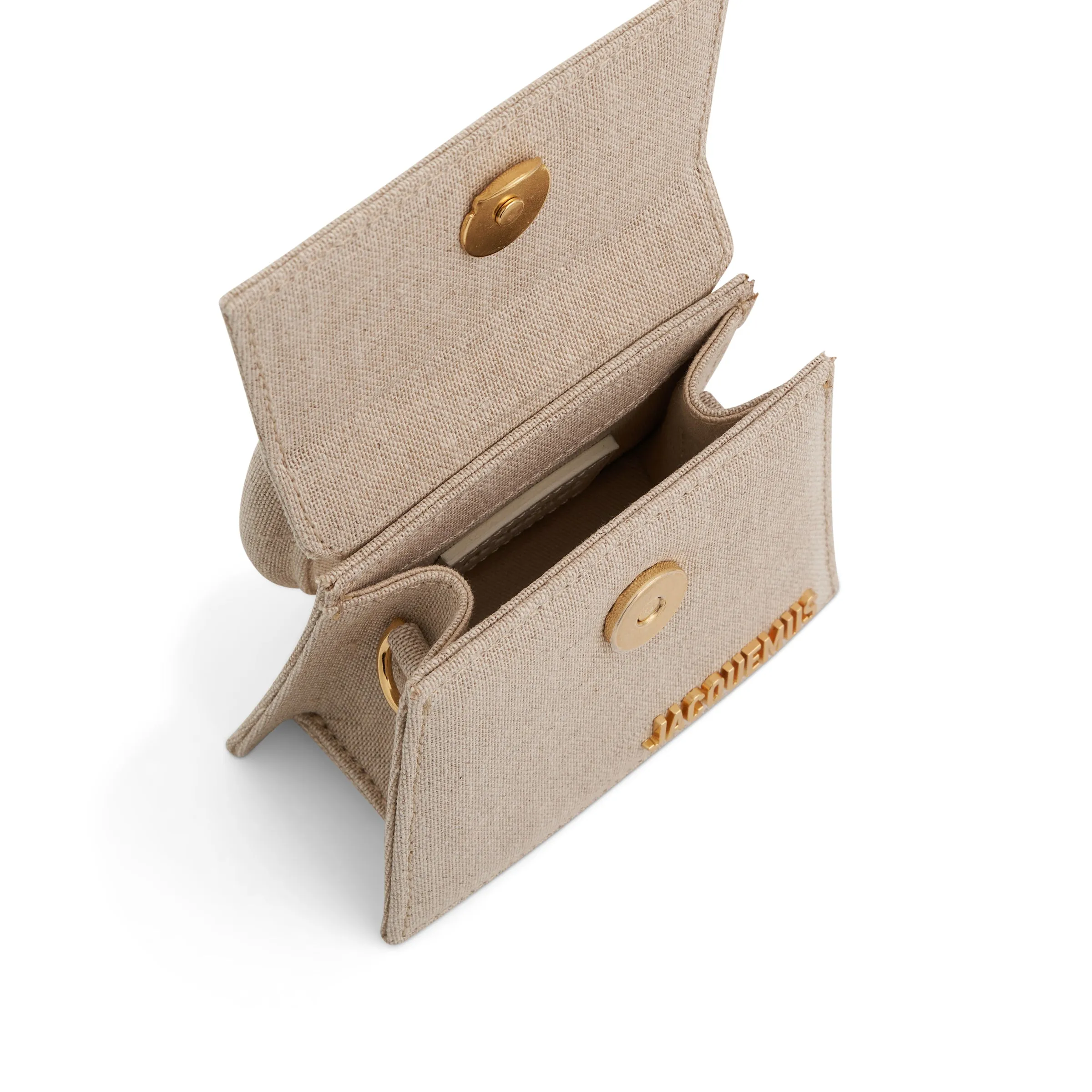 Le Chiquito Mini Leather Bag in Light Grey sold by MARAIS product image thumbnail 4