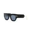 Fendi FE40097I 5101V Acetate Sunglasses in Black sold by MARAIS