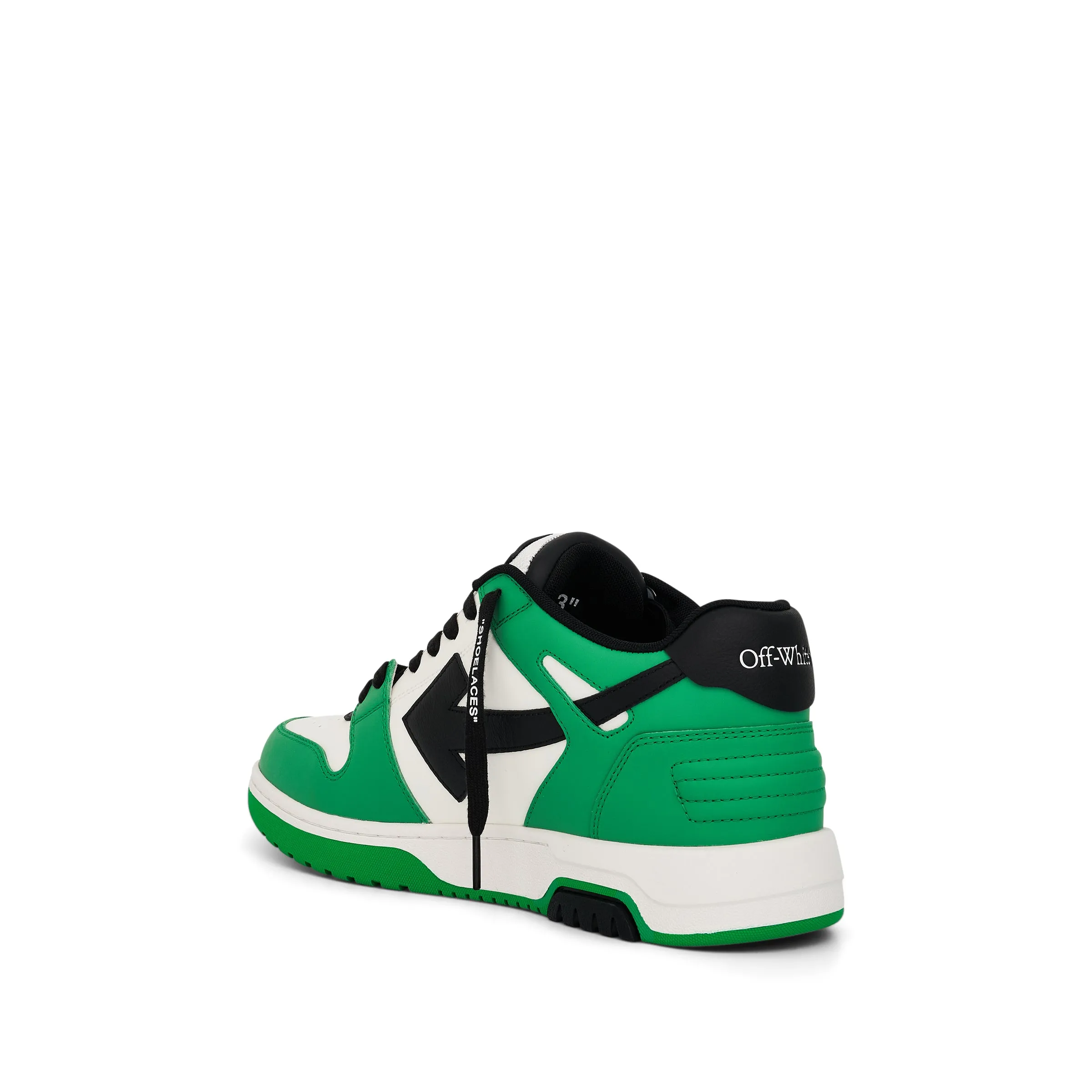 Out of Office Calf Leather Sneaker Green/Black sold by MARAIS product image thumbnail 3