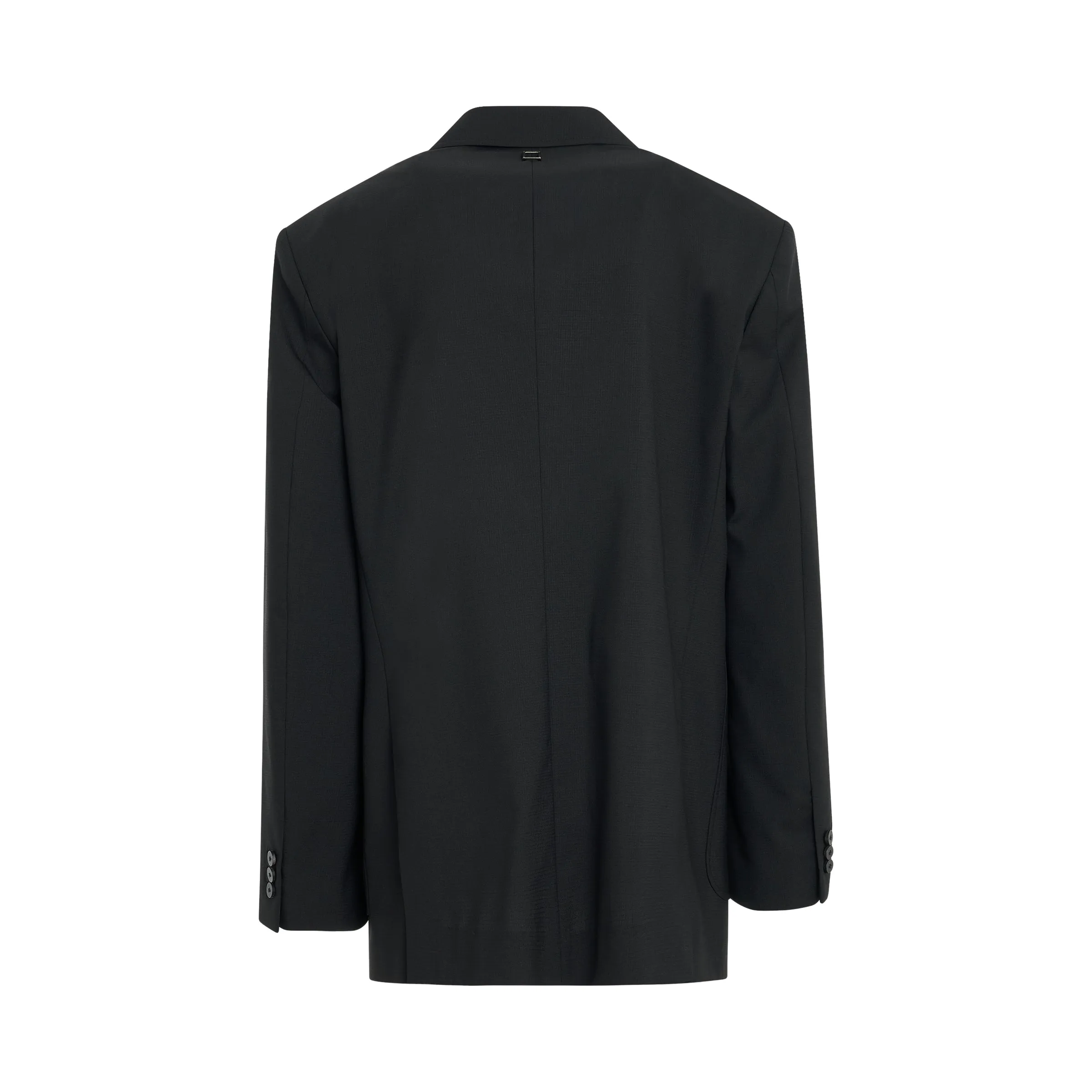 Wool Oversized Blazer in Black sold by MARAIS product image thumbnail 4