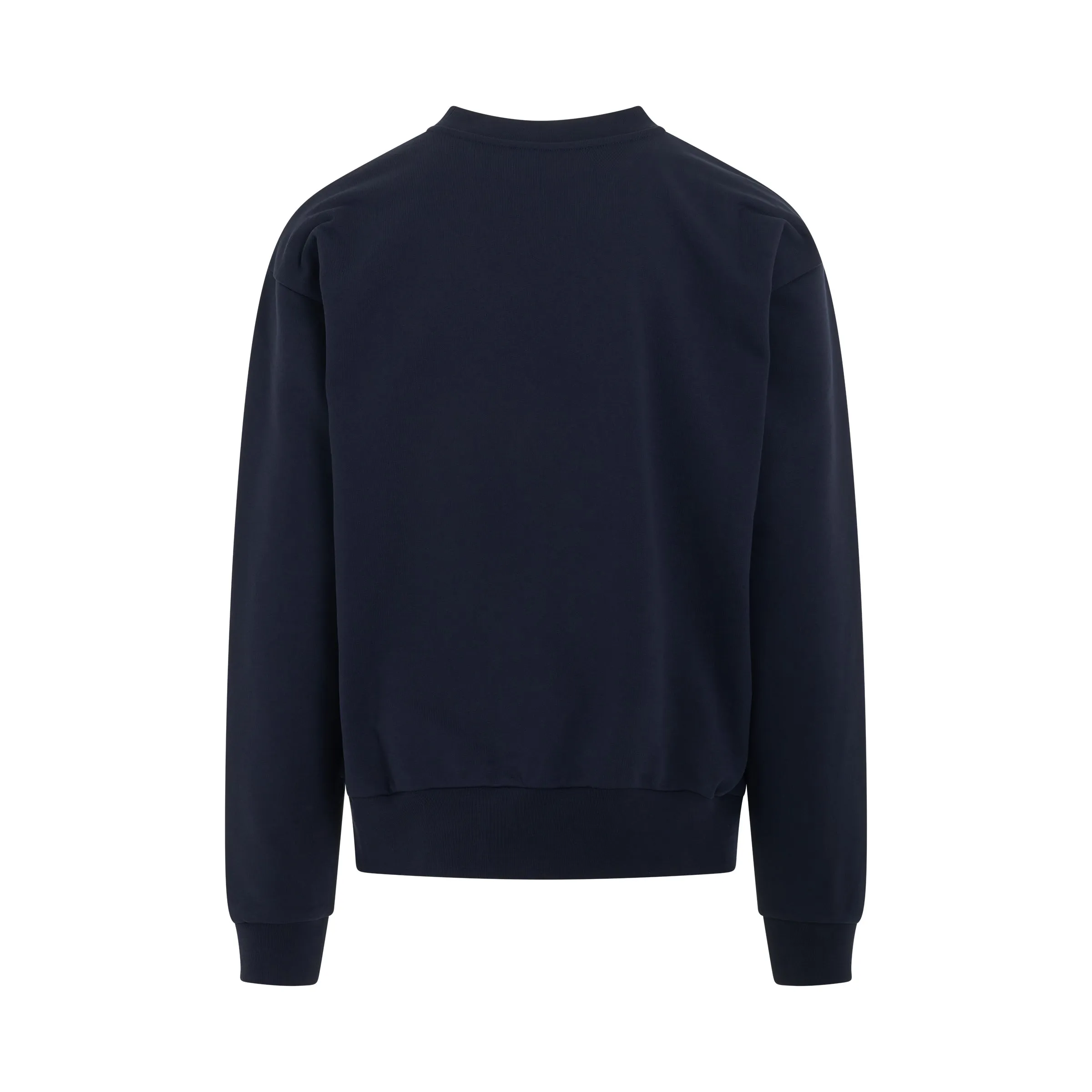 Logo Sweatshirt in Blue Marine sold by MARAIS product image thumbnail 4