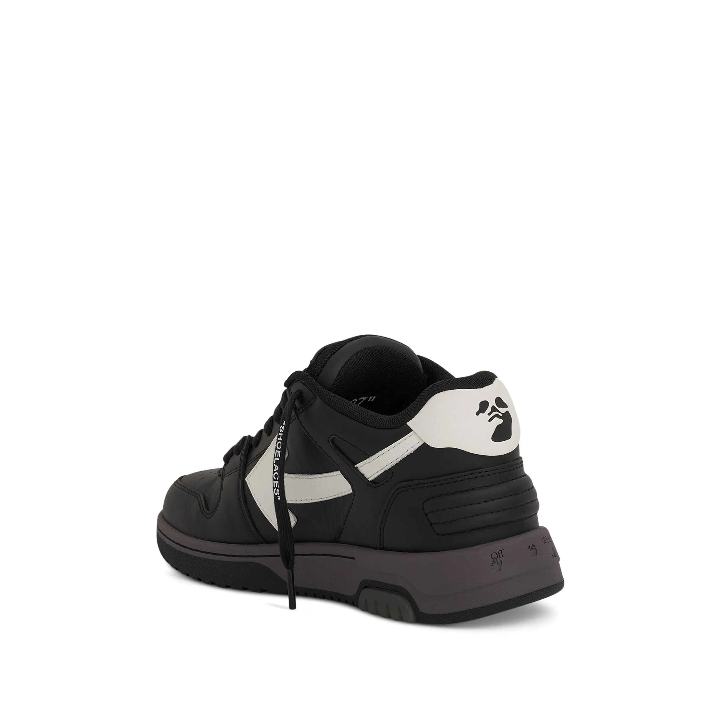 Out Of Office Leather Sneaker in Black sold by MARAIS product image thumbnail 3