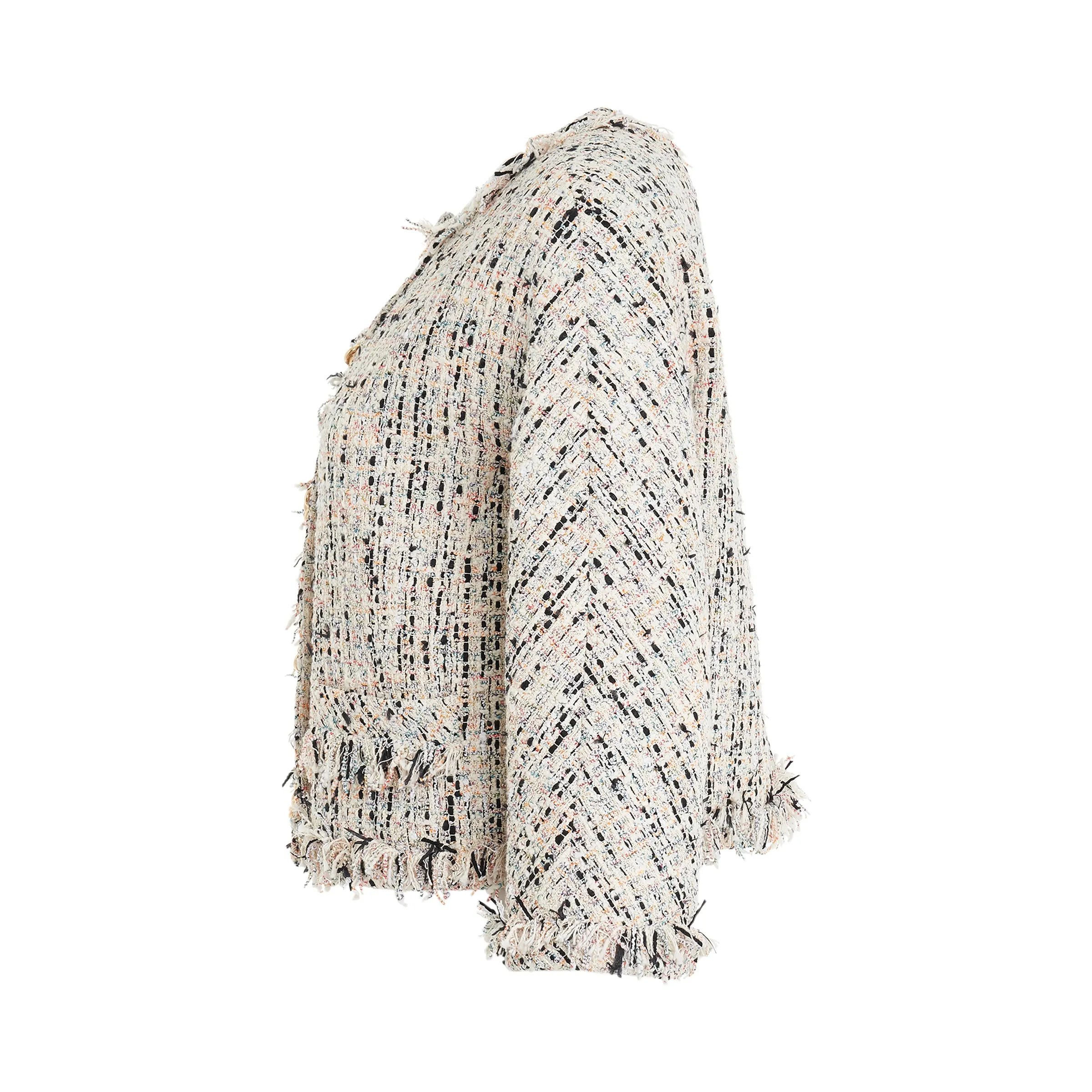 Summer Tweed Jacket in Multicolour sold by MARAIS product image thumbnail 3