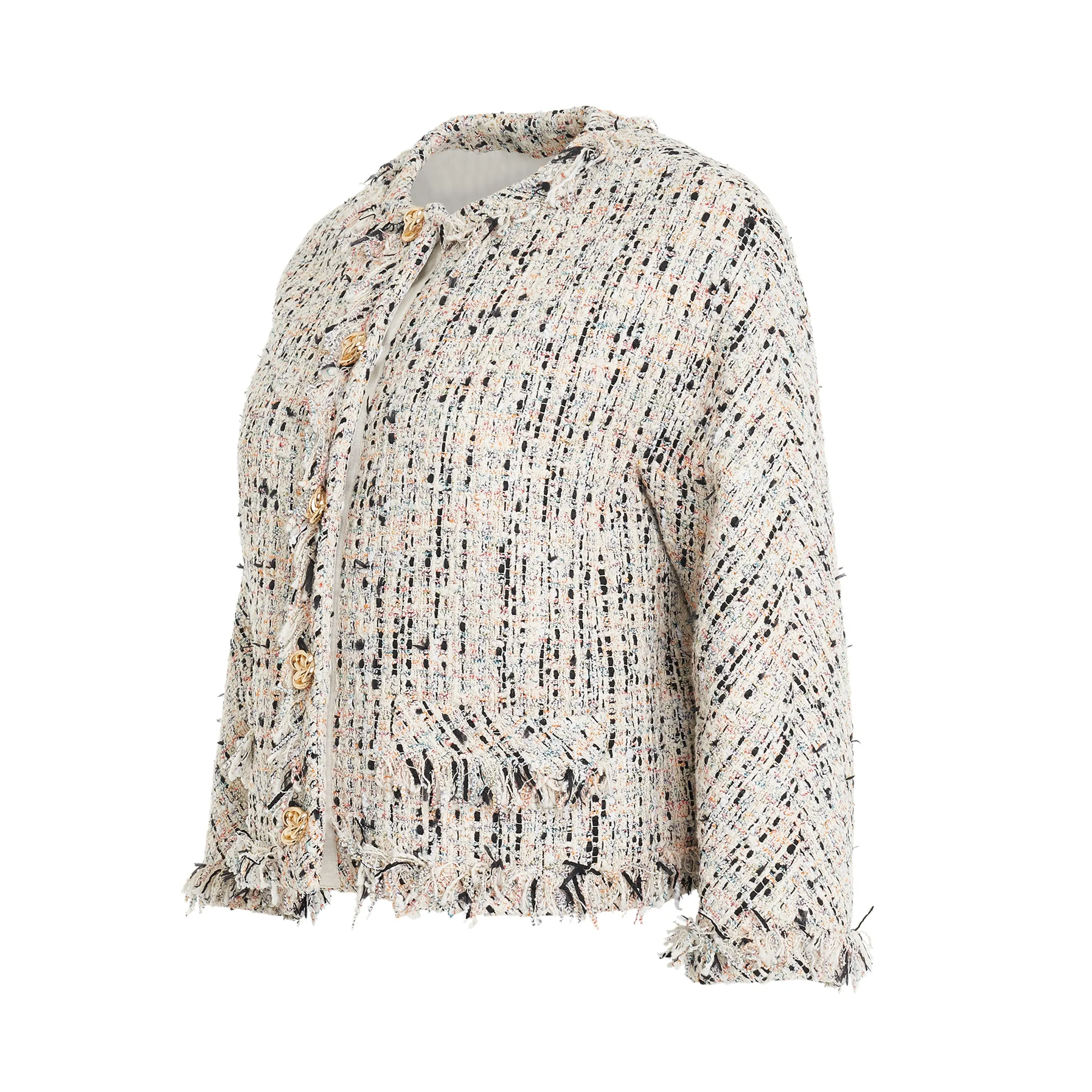 Summer Tweed Jacket in Multicolour sold by MARAIS product image thumbnail 2