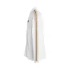 Monogram Track Long Sleeve Polo in Off White sold by MARAIS