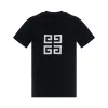 4G Logo Slim Fit T-Shirt in Black sold by MARAIS