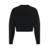 Short Anagram Sweater in Black sold by MARAIS