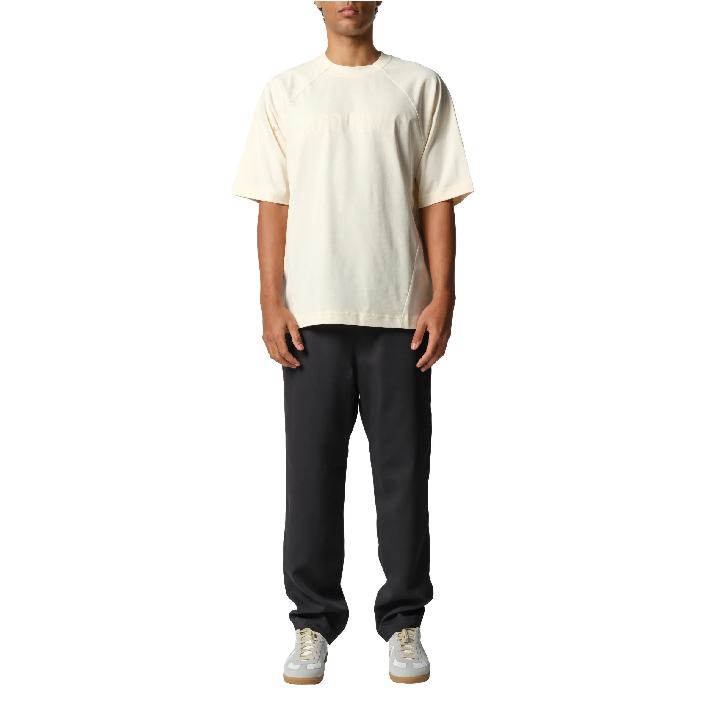 Le T-Shirt Typo in Light Beige sold by MARAIS product image thumbnail 4