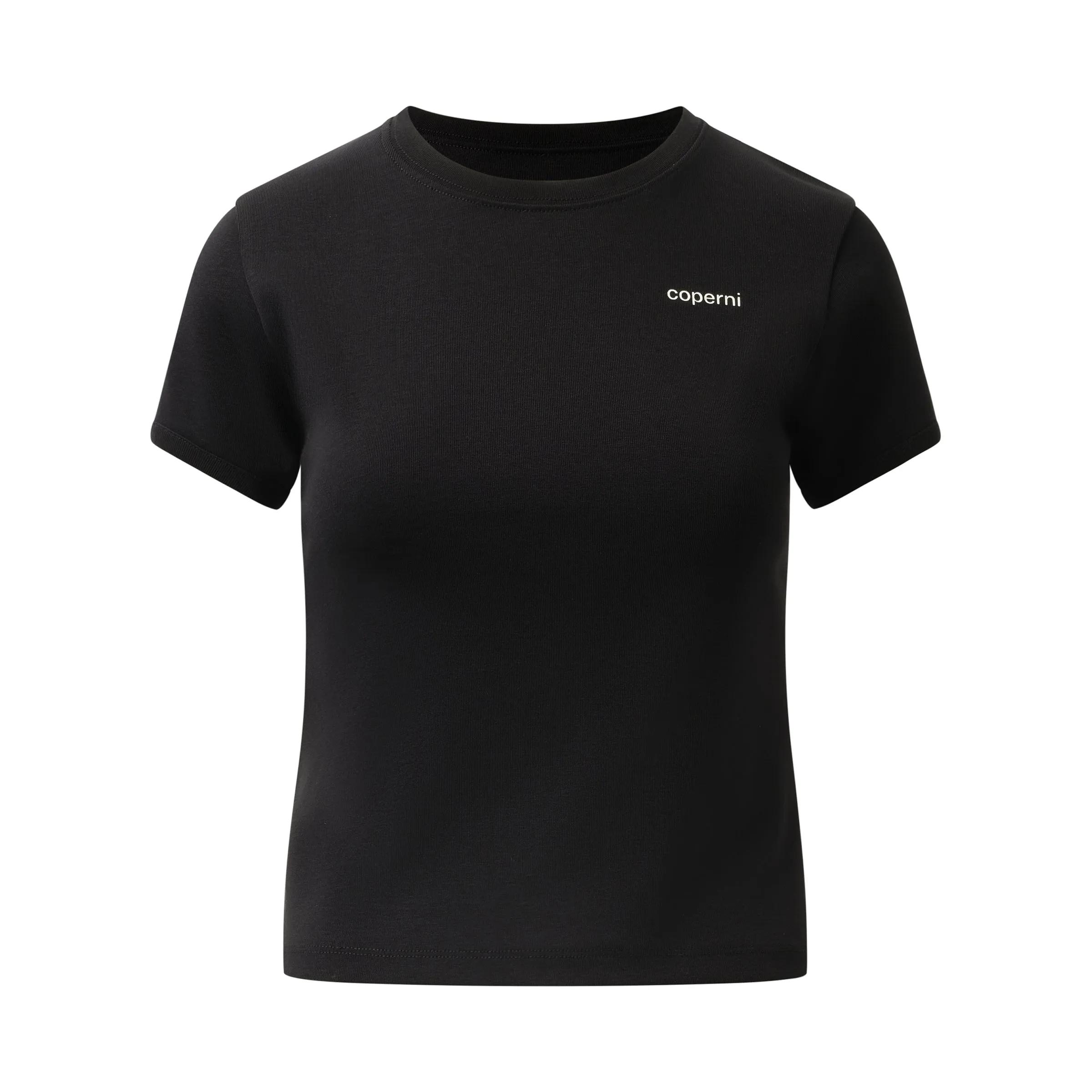 Logo Slim Fit T-Shirt in Black/White sold by MARAIS product image thumbnail 2