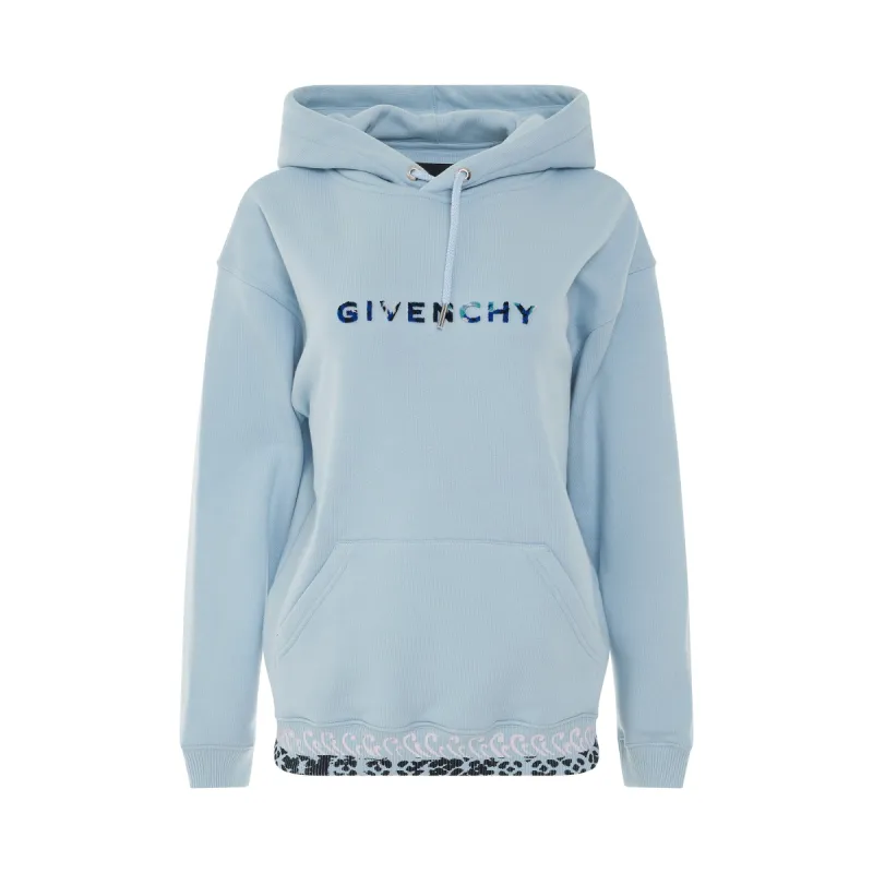 Regular Fit Hoodie in Light Blue sold by MARAIS