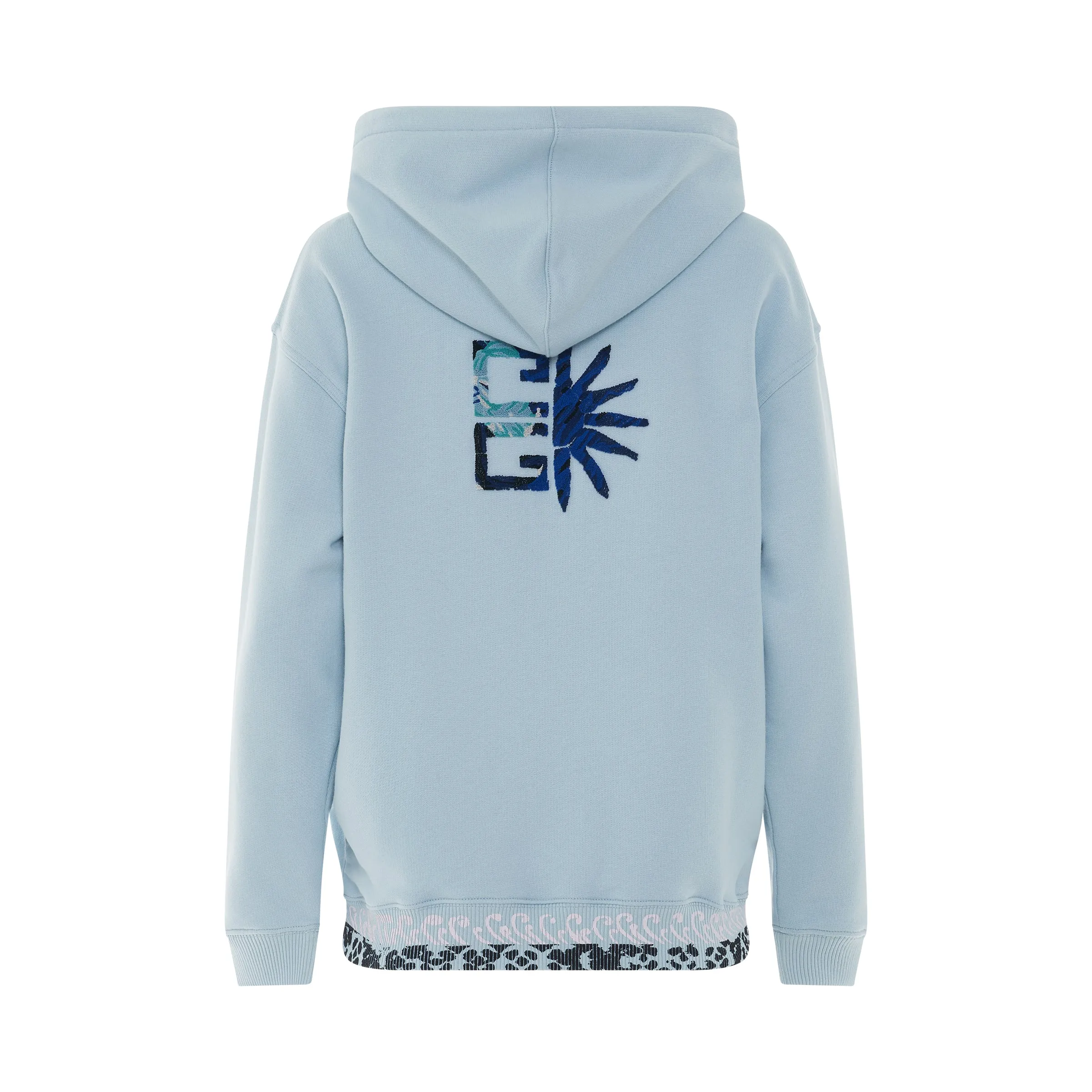 Regular Fit Hoodie in Light Blue sold by MARAIS product image thumbnail 4