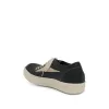 Vintage Leather Sneakers in Black/Milk sold by MARAIS