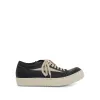 Vintage Leather Sneakers in Black/Milk sold by MARAIS
