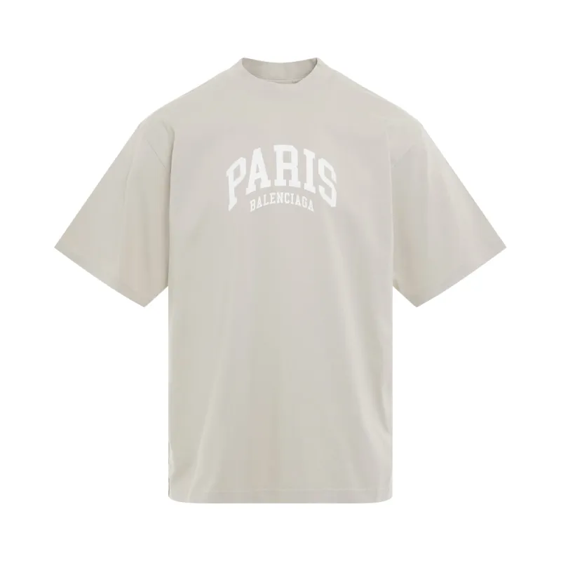 Cities Paris Medium Fit T-Shirt in Shell sold by MARAIS